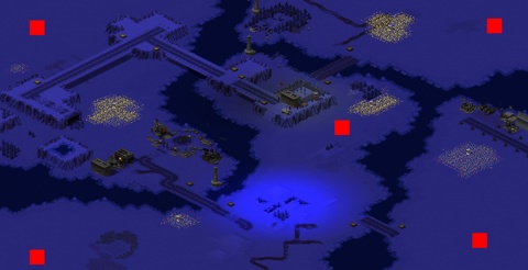 Rendered preview of Snowy Night Search