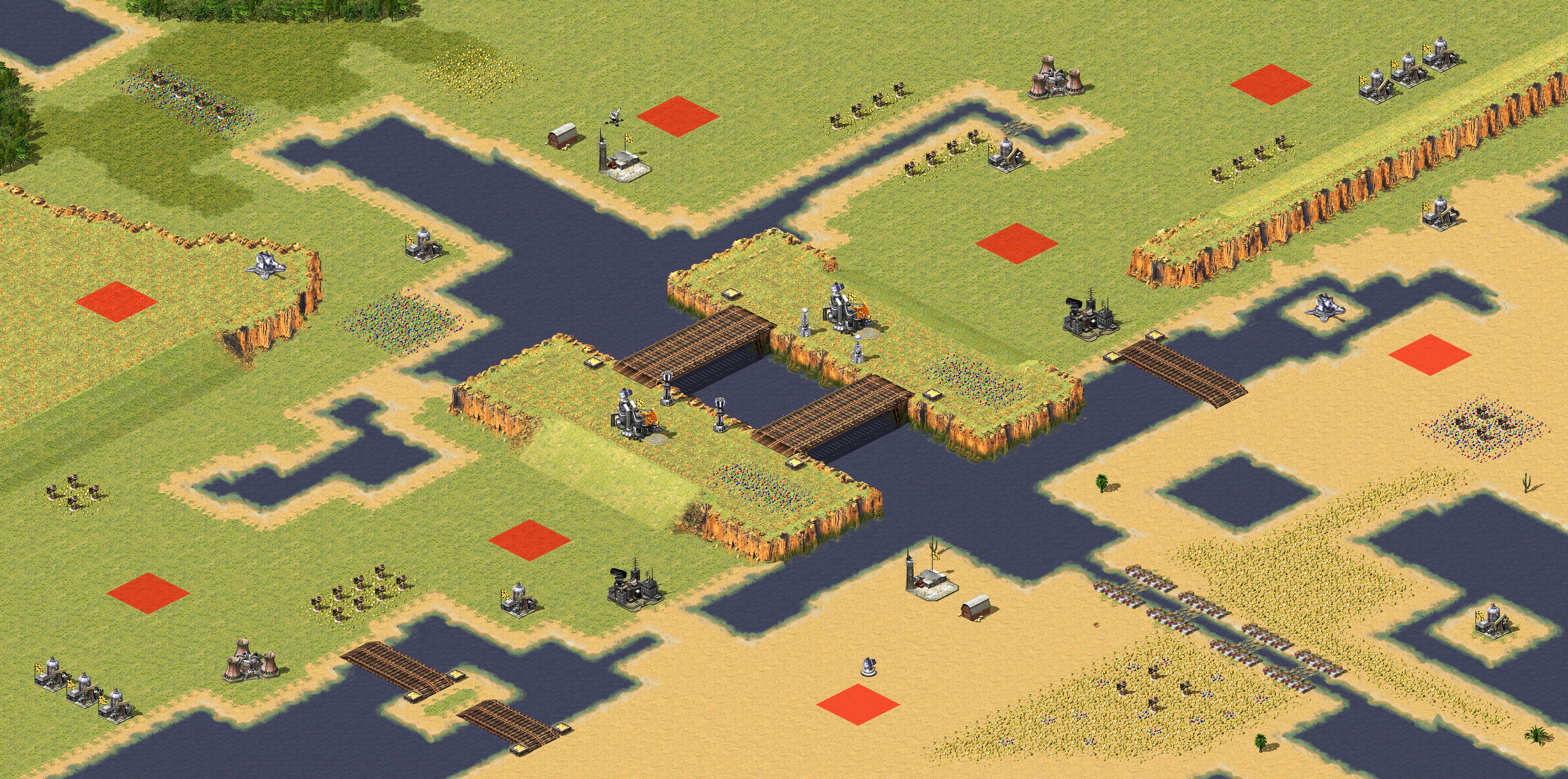 Rendered map: Simple 4v4 (1)