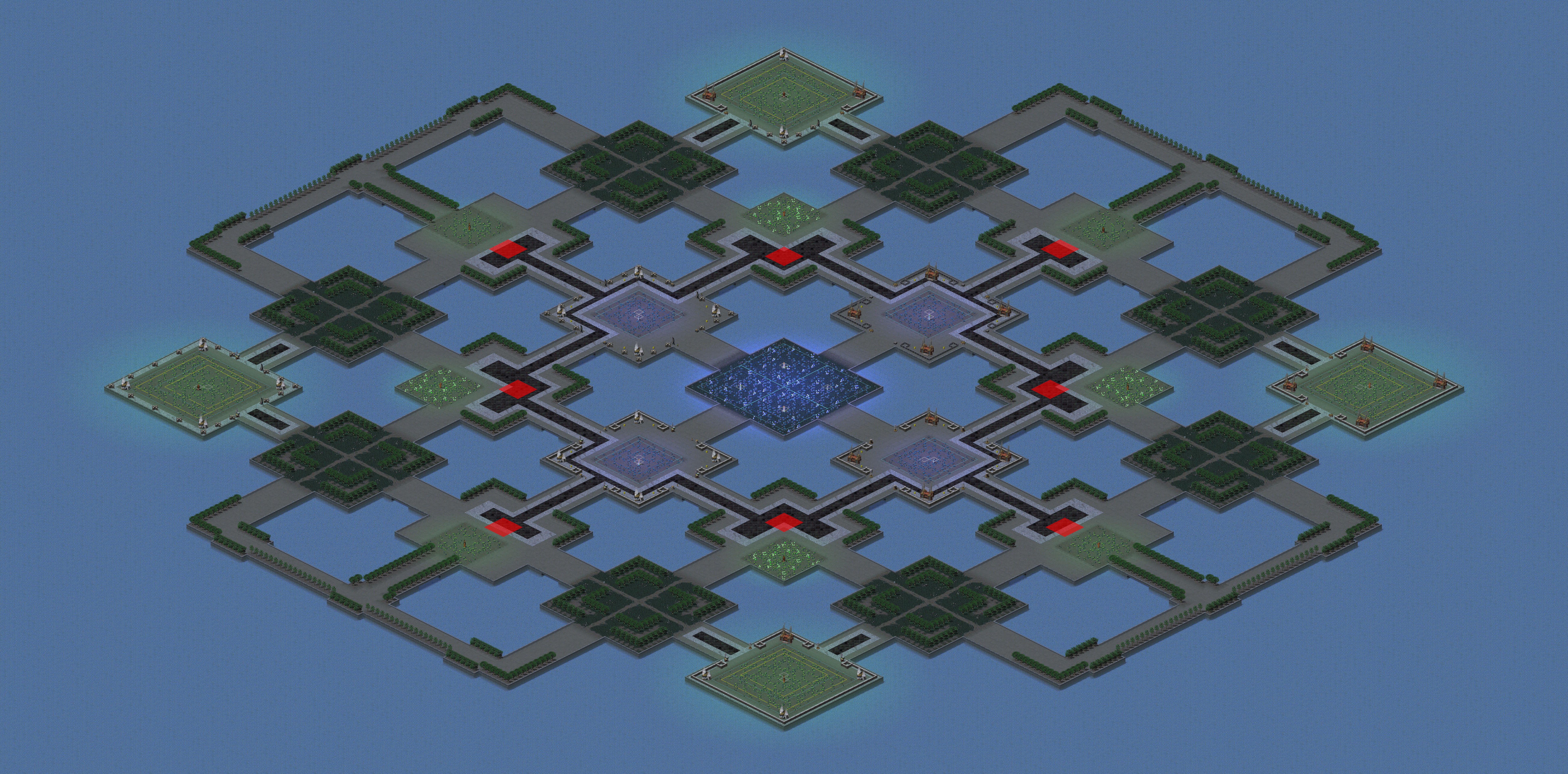 Rendered map: [8] Grid Gardens