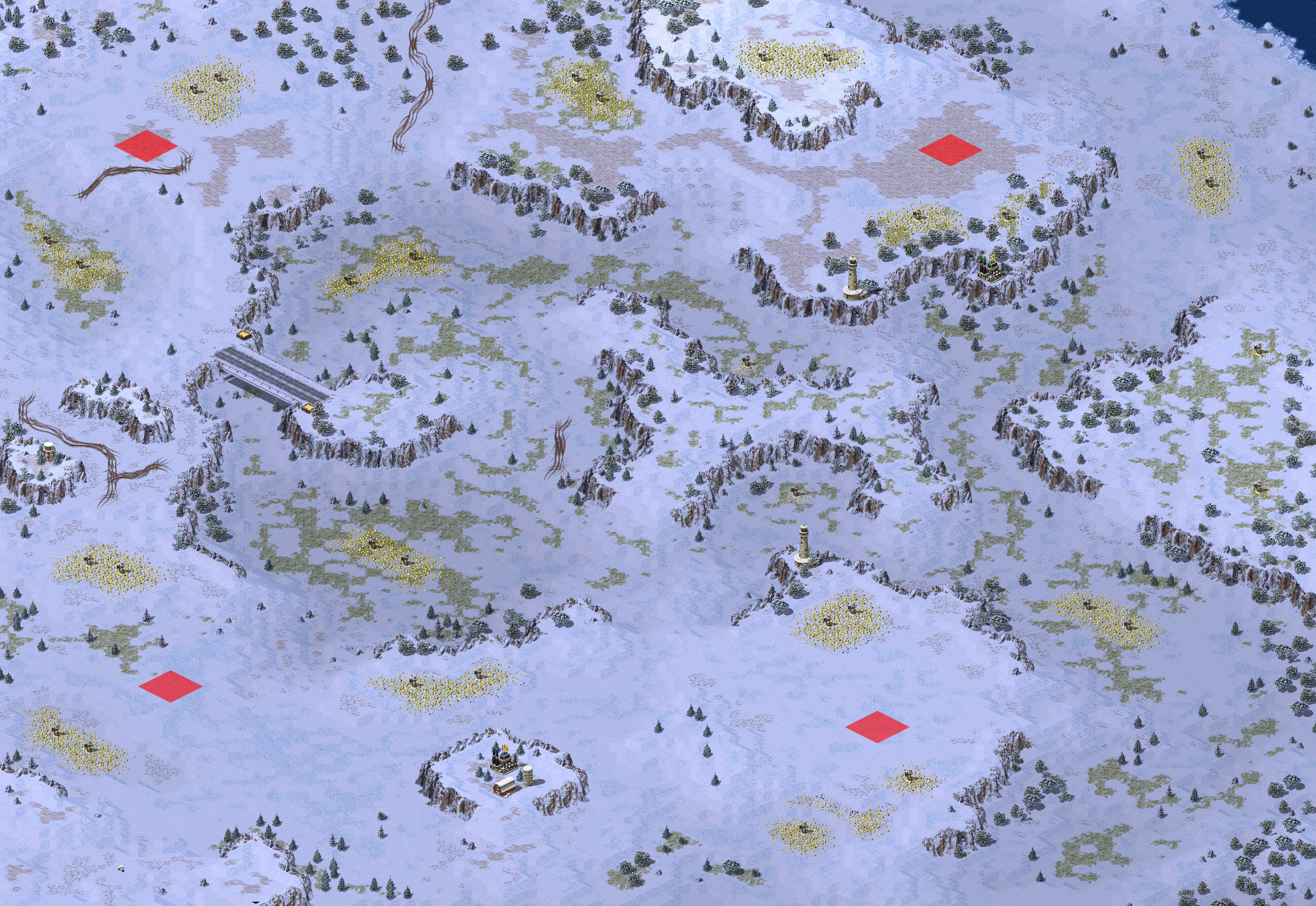 Rendered map: Caverns of Siberia TE - Yuri Ladder