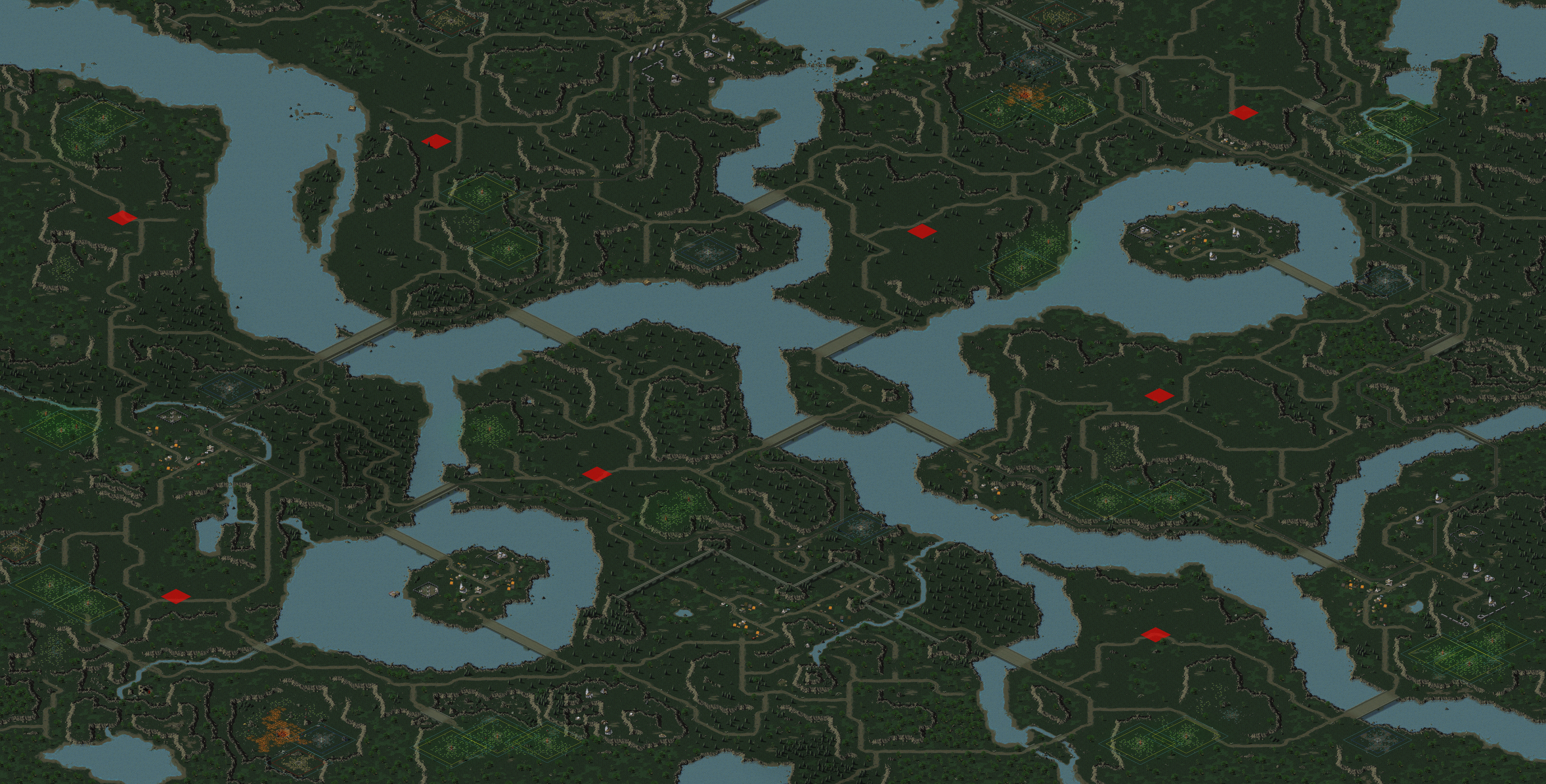 Rendered map: Tiber