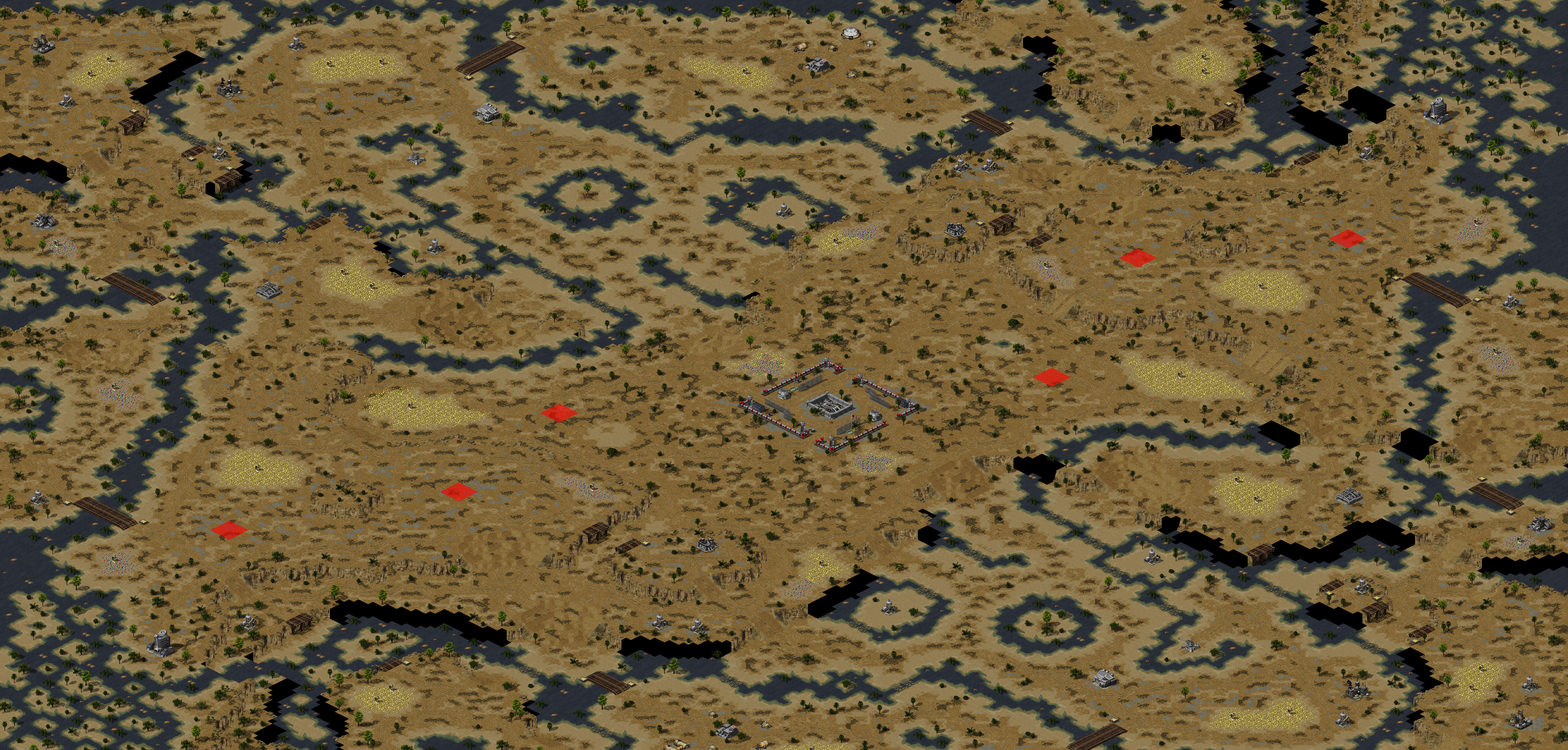 Rendered map: Paradise Warfare