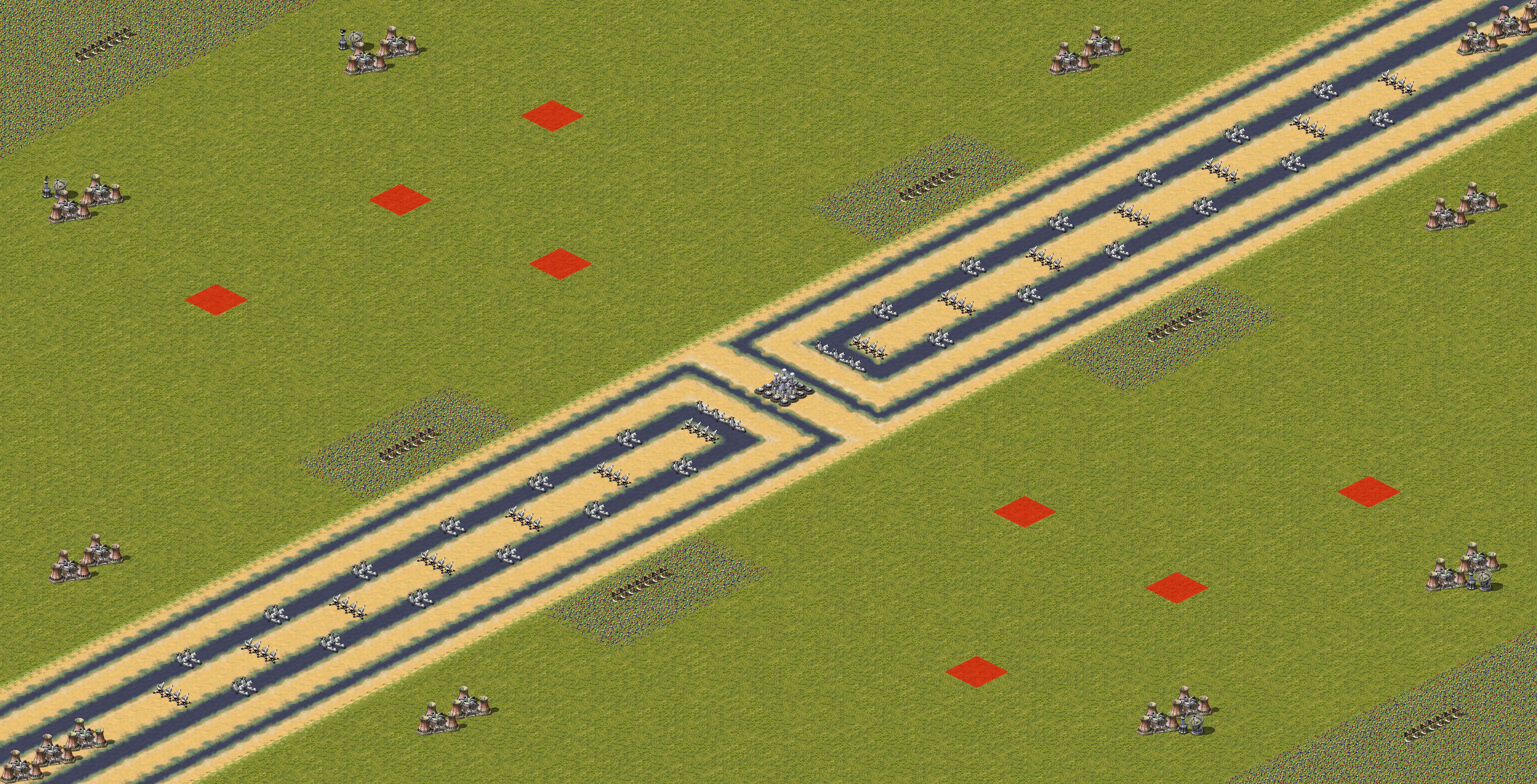 Rendered map: Narrow Path
