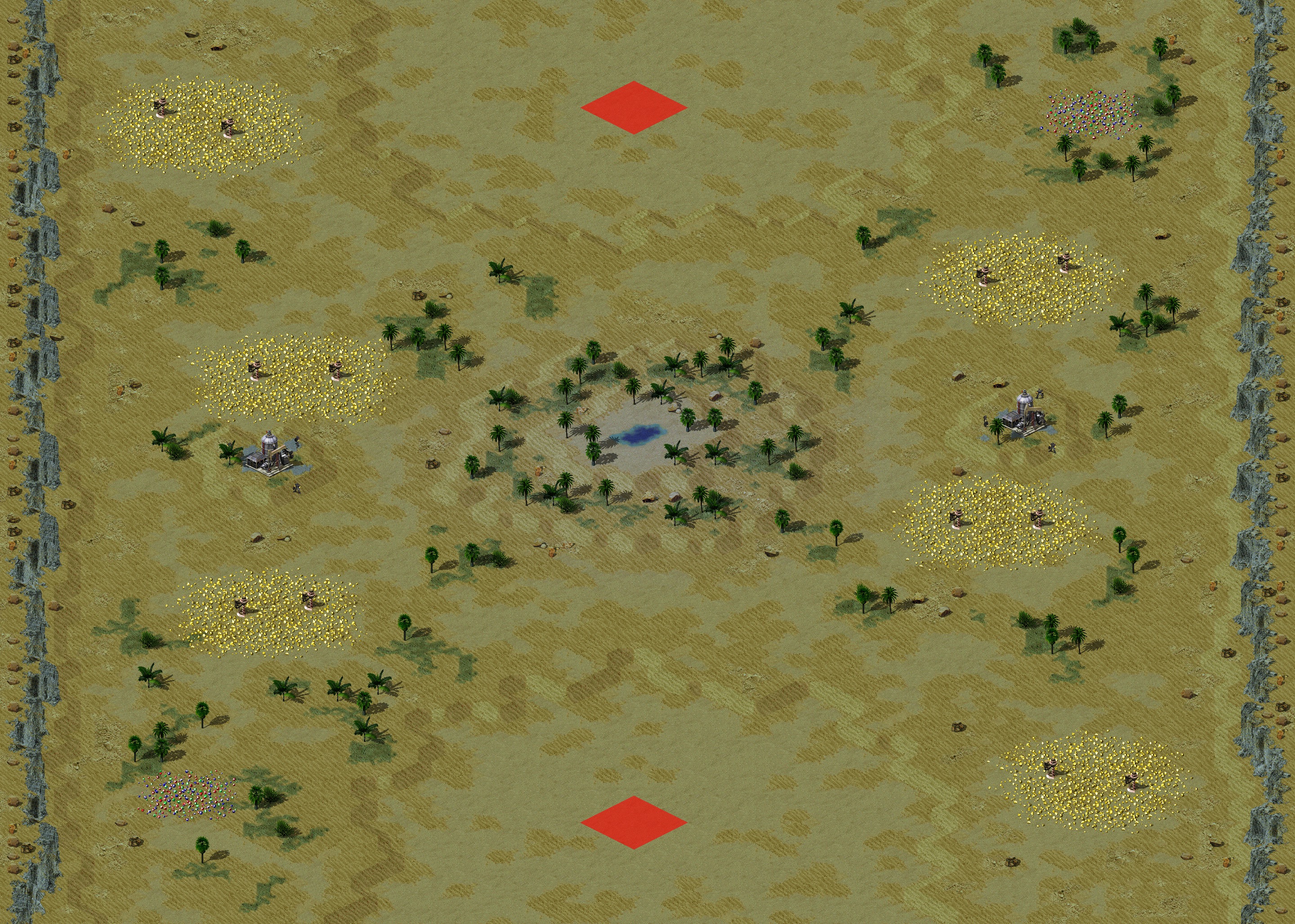 Rendered map: Dune Patrol II (2)