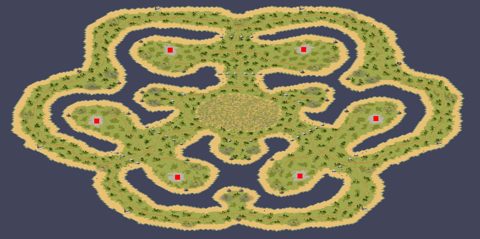 Rendered preview of Senary Cluster