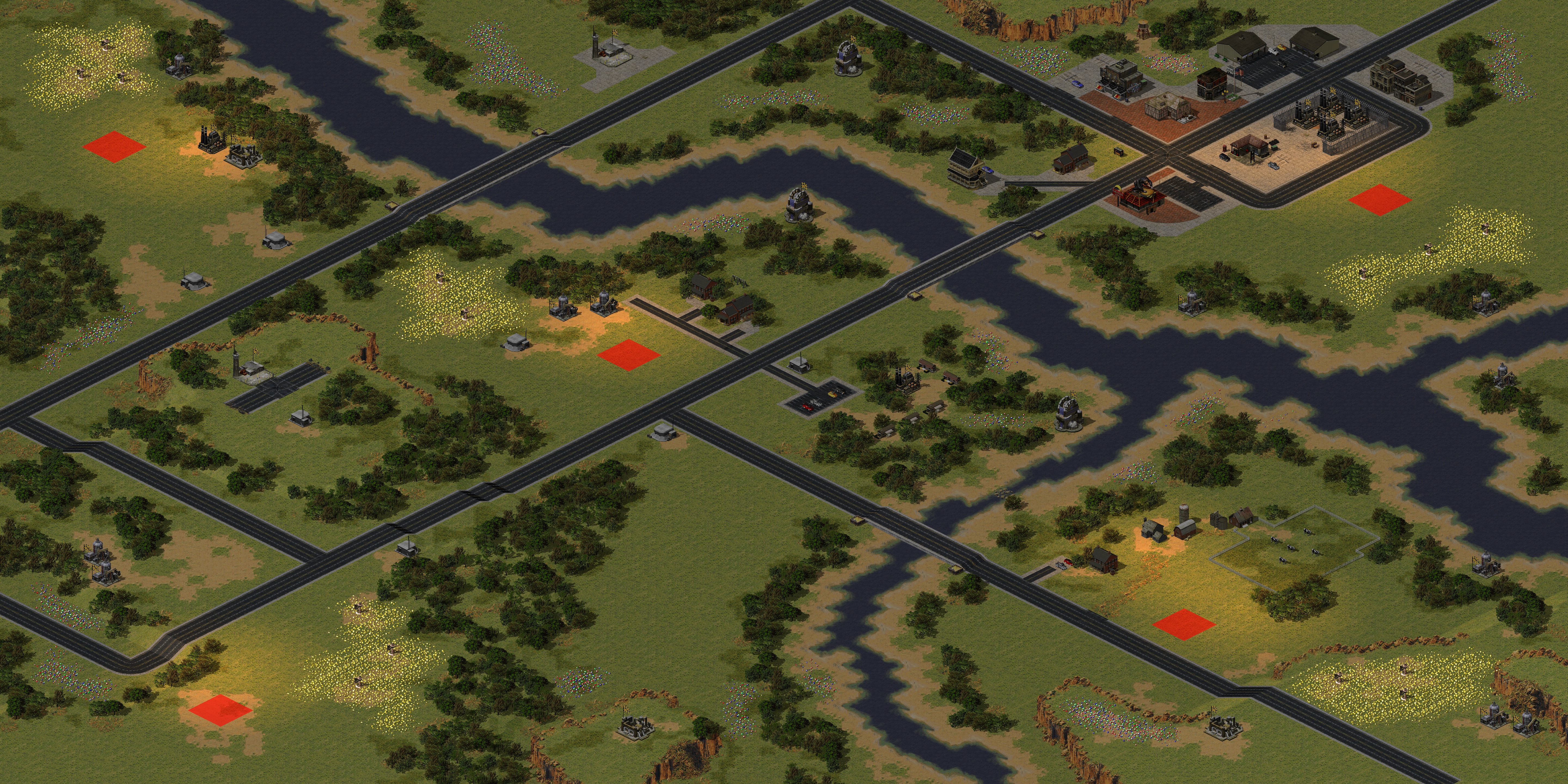 Rendered map: Lionsburg, PA