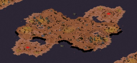 Rendered preview of Blistering Red Sands