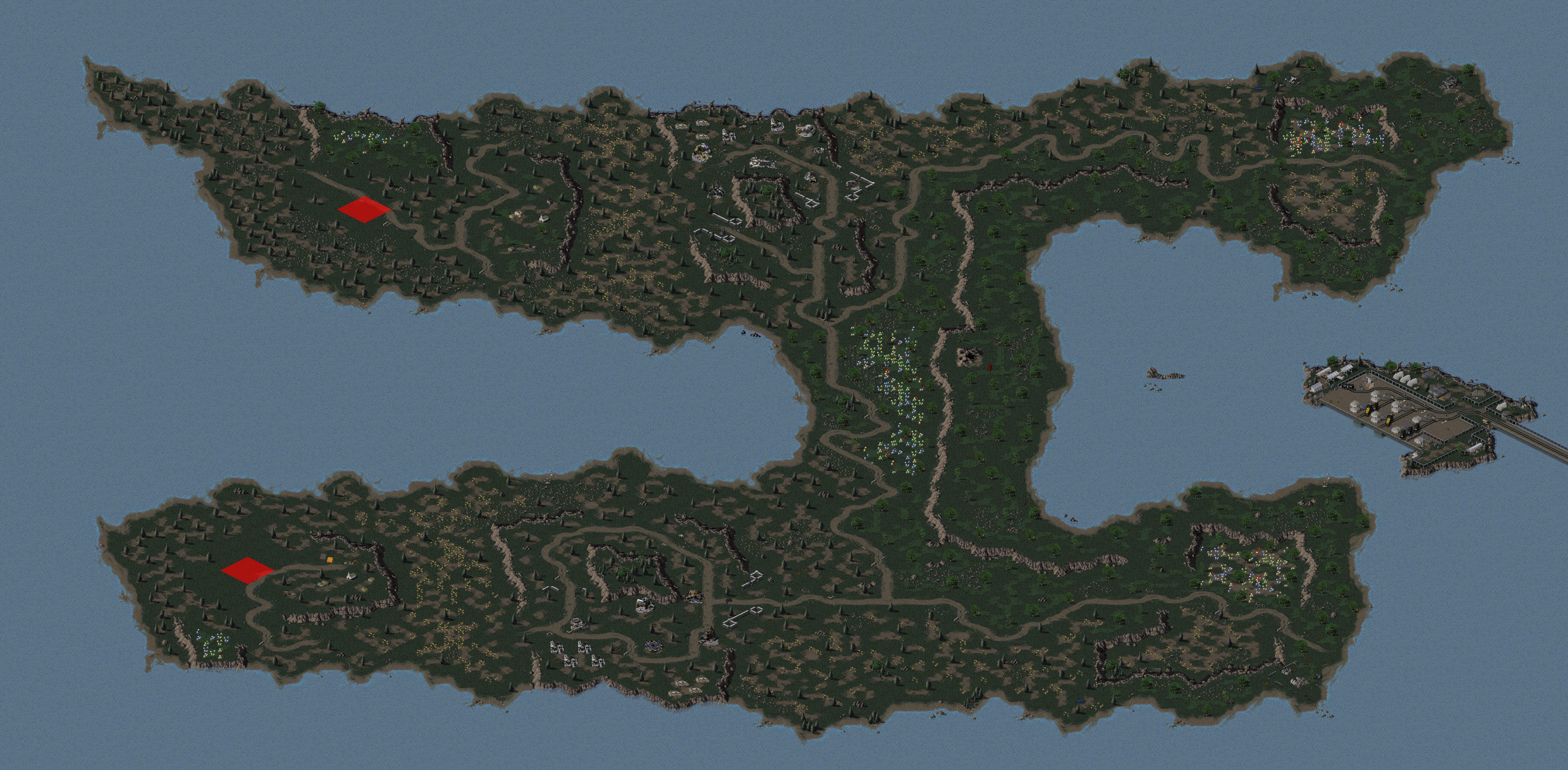 Rendered map: Island Tactics