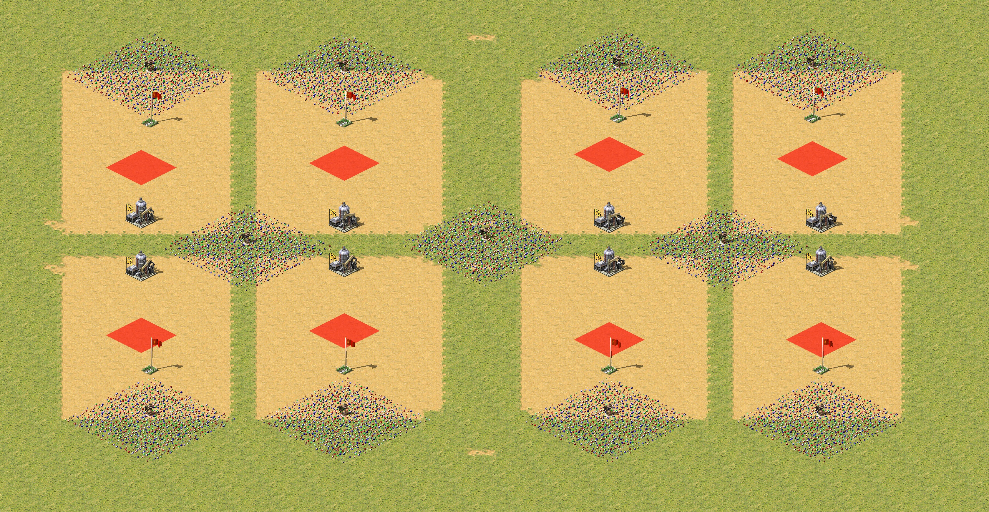 Rendered map: Defend the Red Flag 2.0