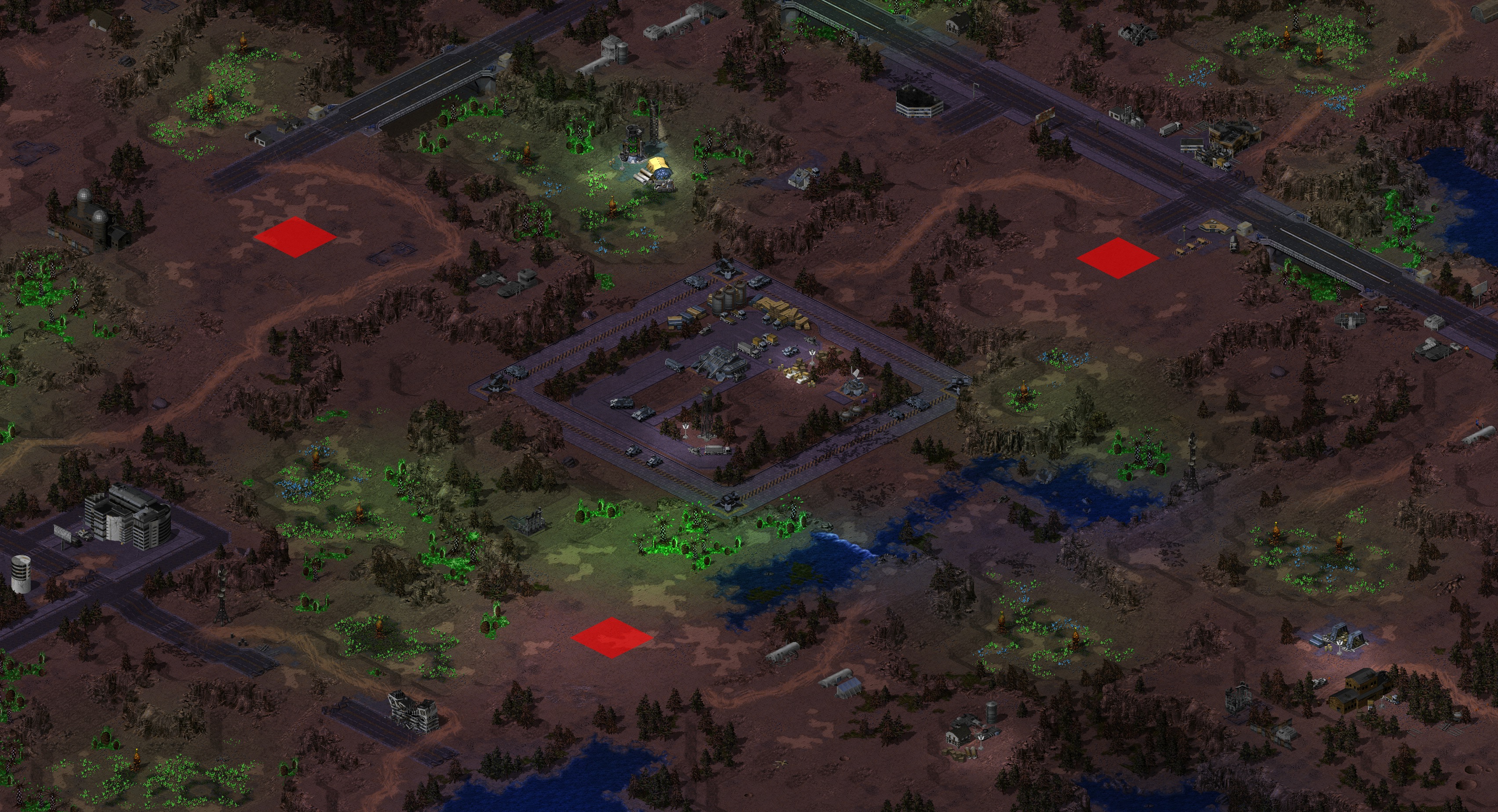 Rendered map: Lockdown