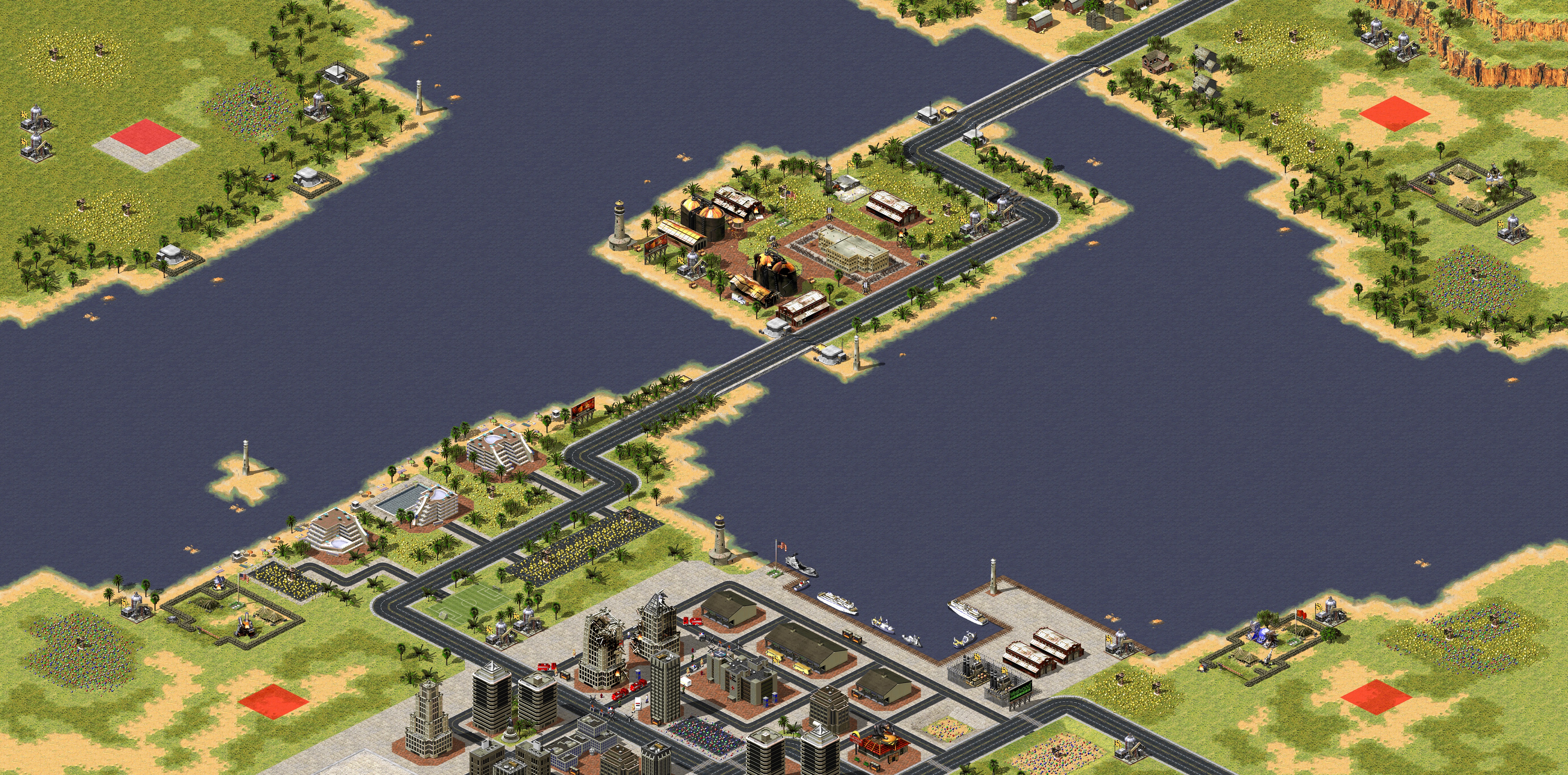Rendered map: Florida Coasts