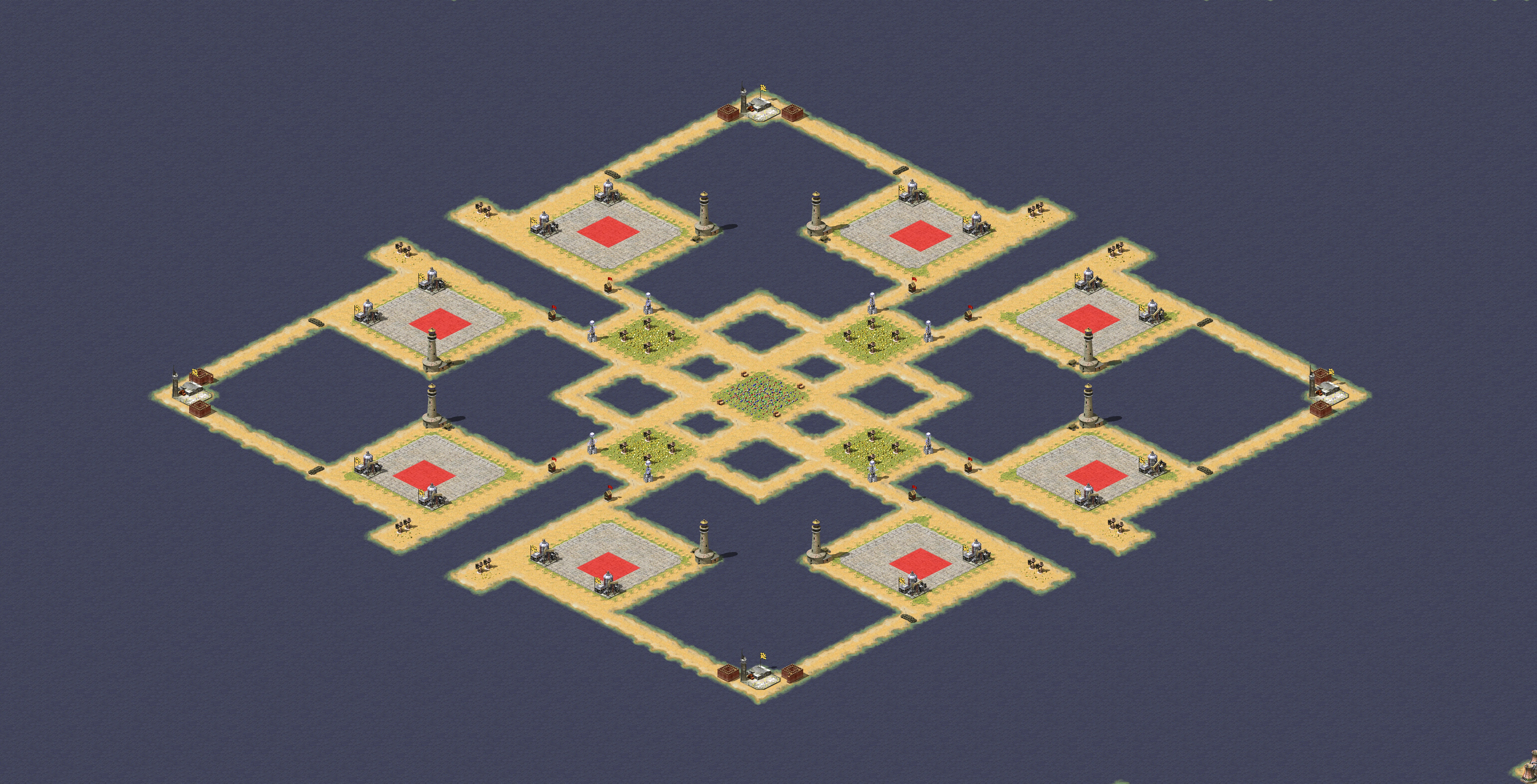 Rendered map: Eight Patches