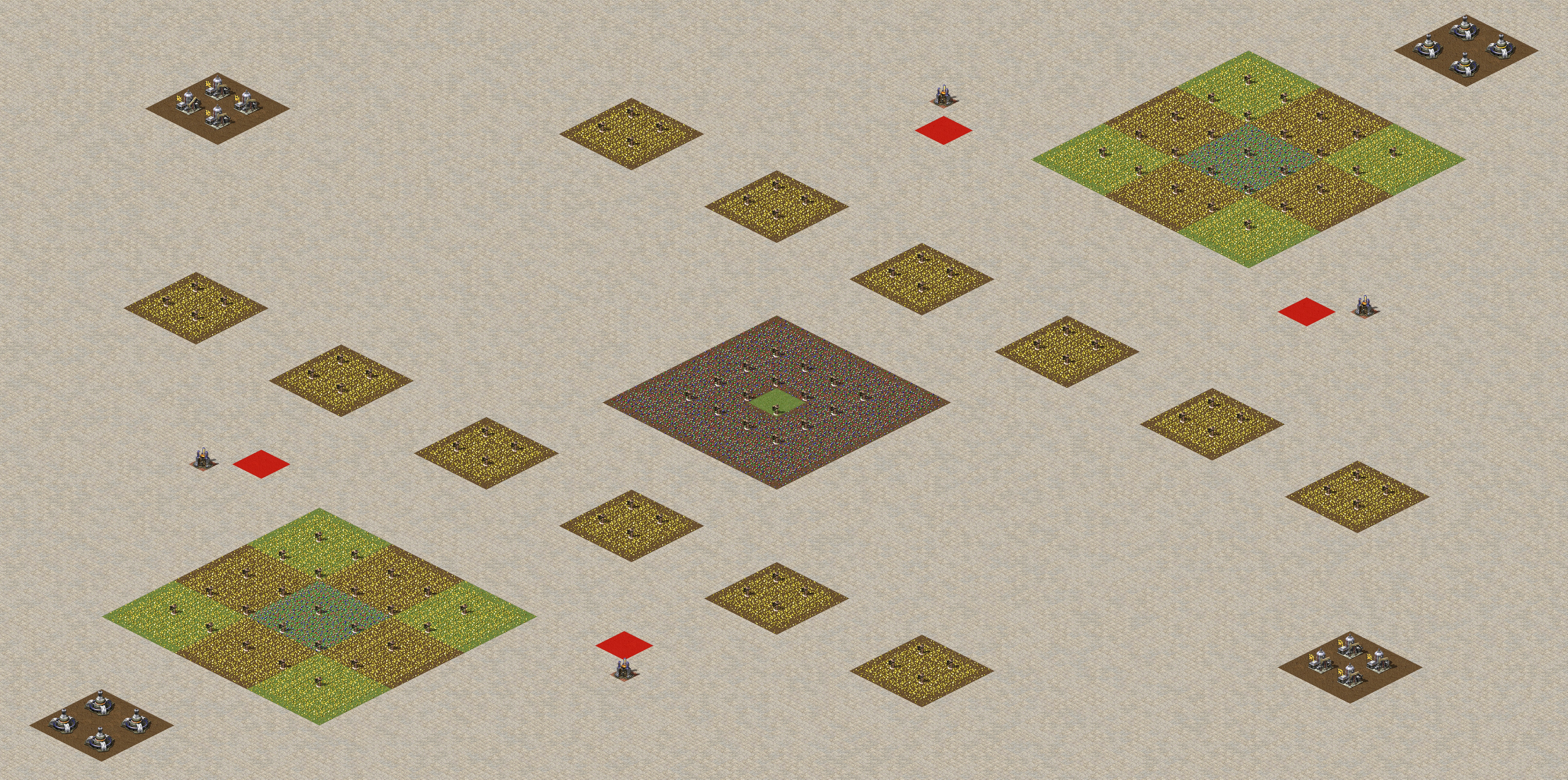 Rendered map: 追风2v2鸭图【龙帝】