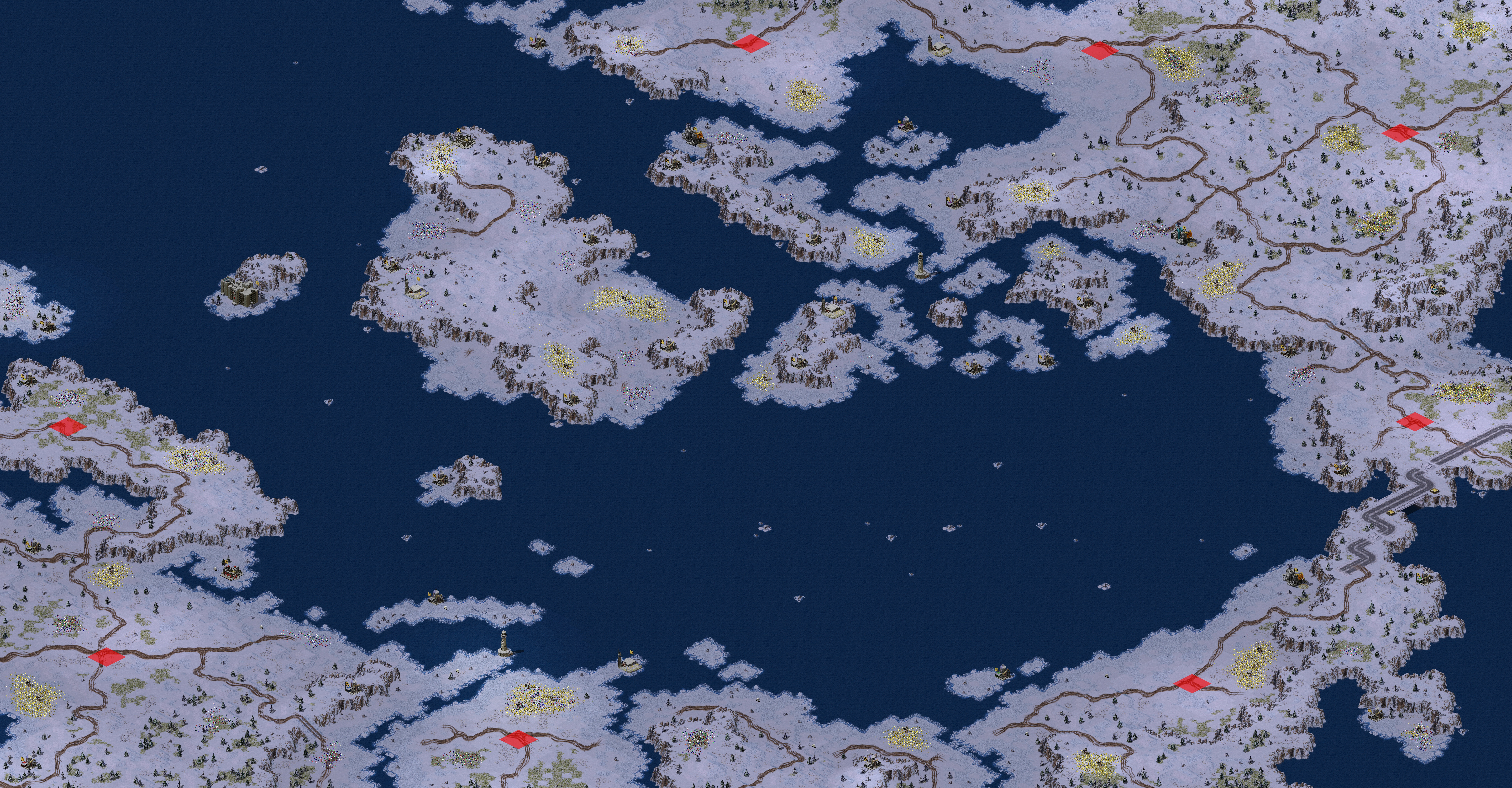 Rendered map: Buffed New Arctic Circle