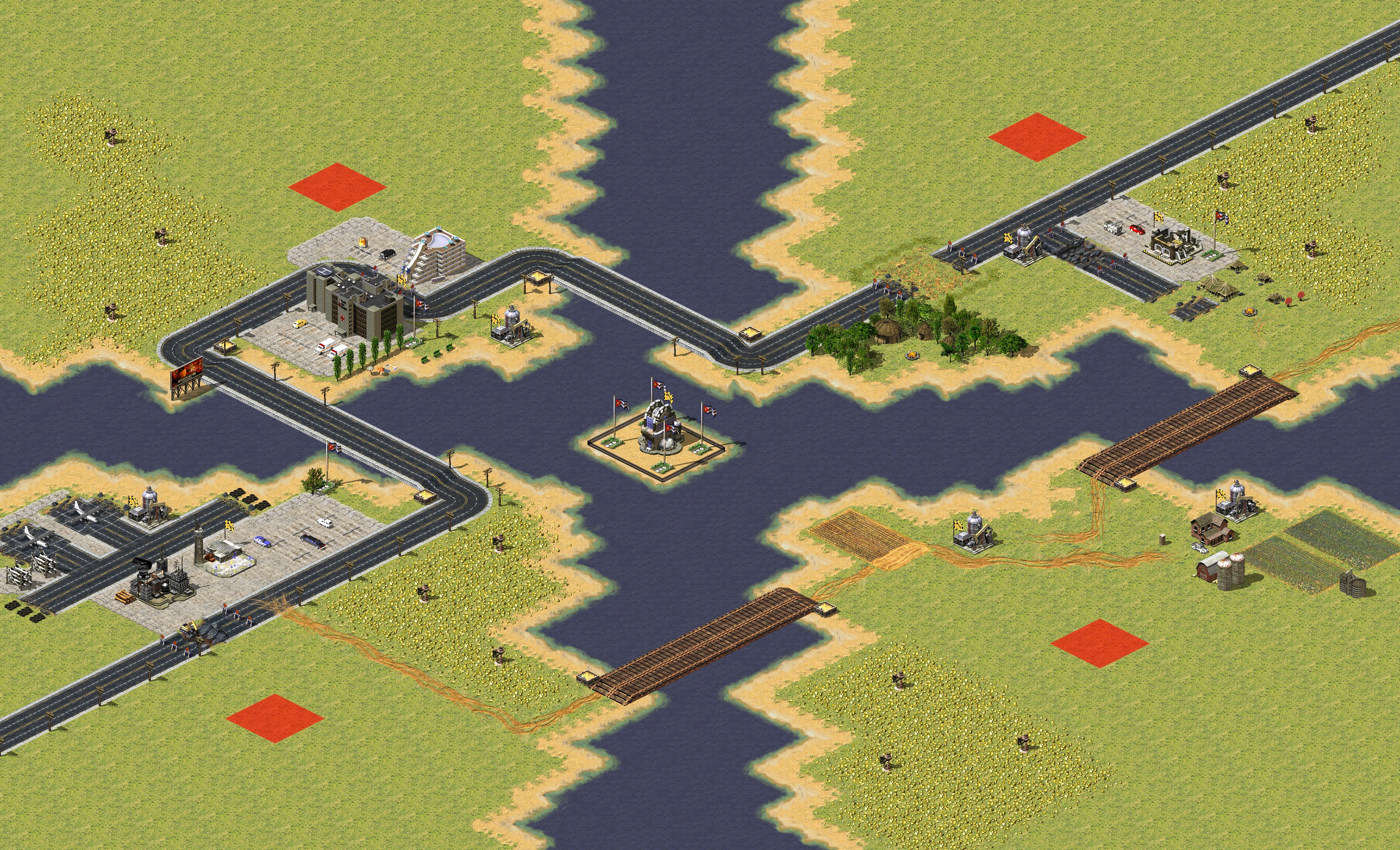 Rendered map: Southern Cross  [MNW]