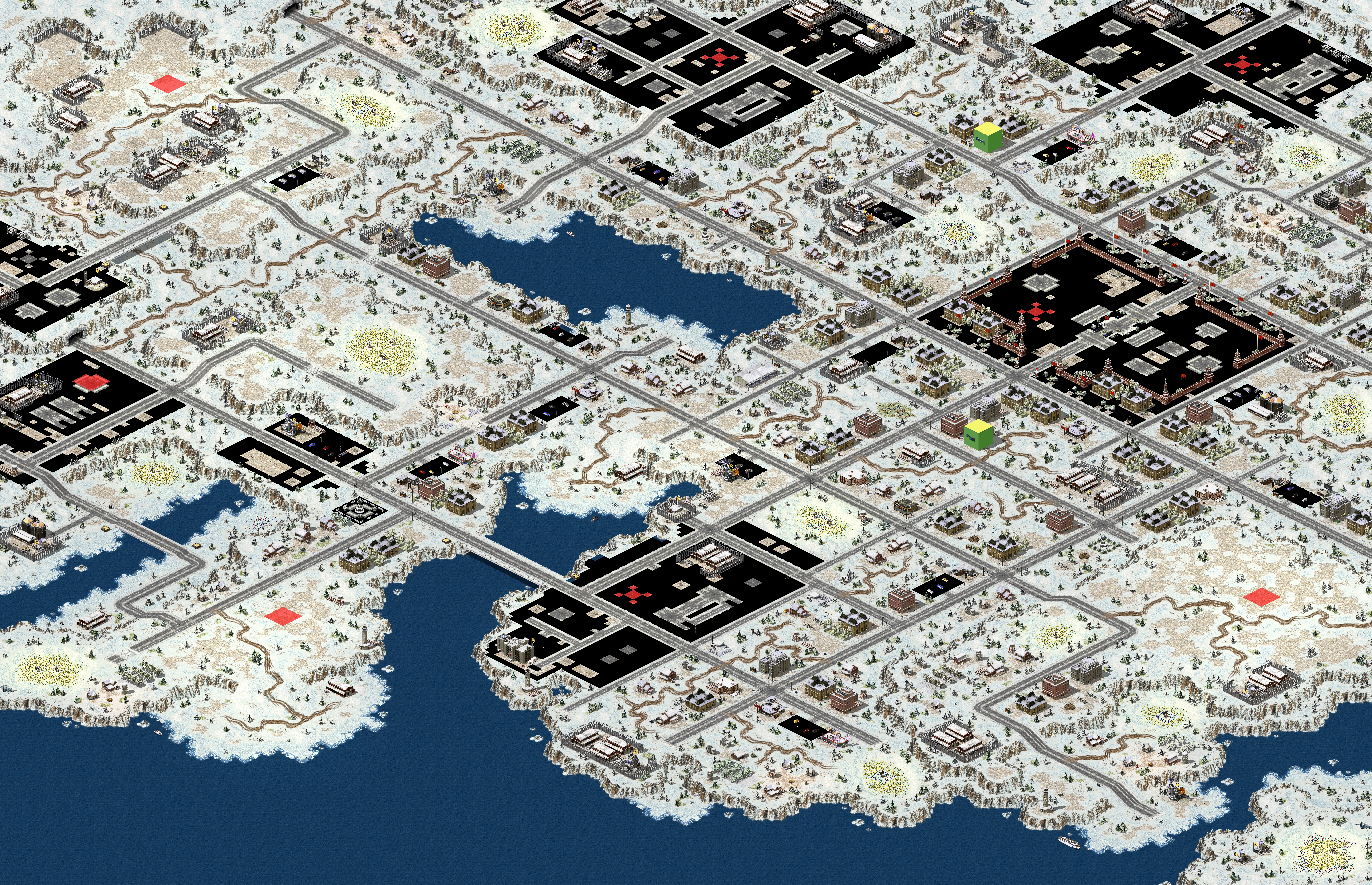 Rendered map: 莫斯科郊野