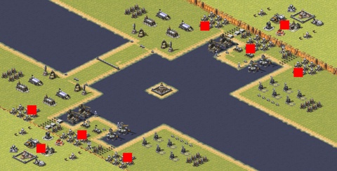 Rendered preview of 4v4 Free-For-All Balanced