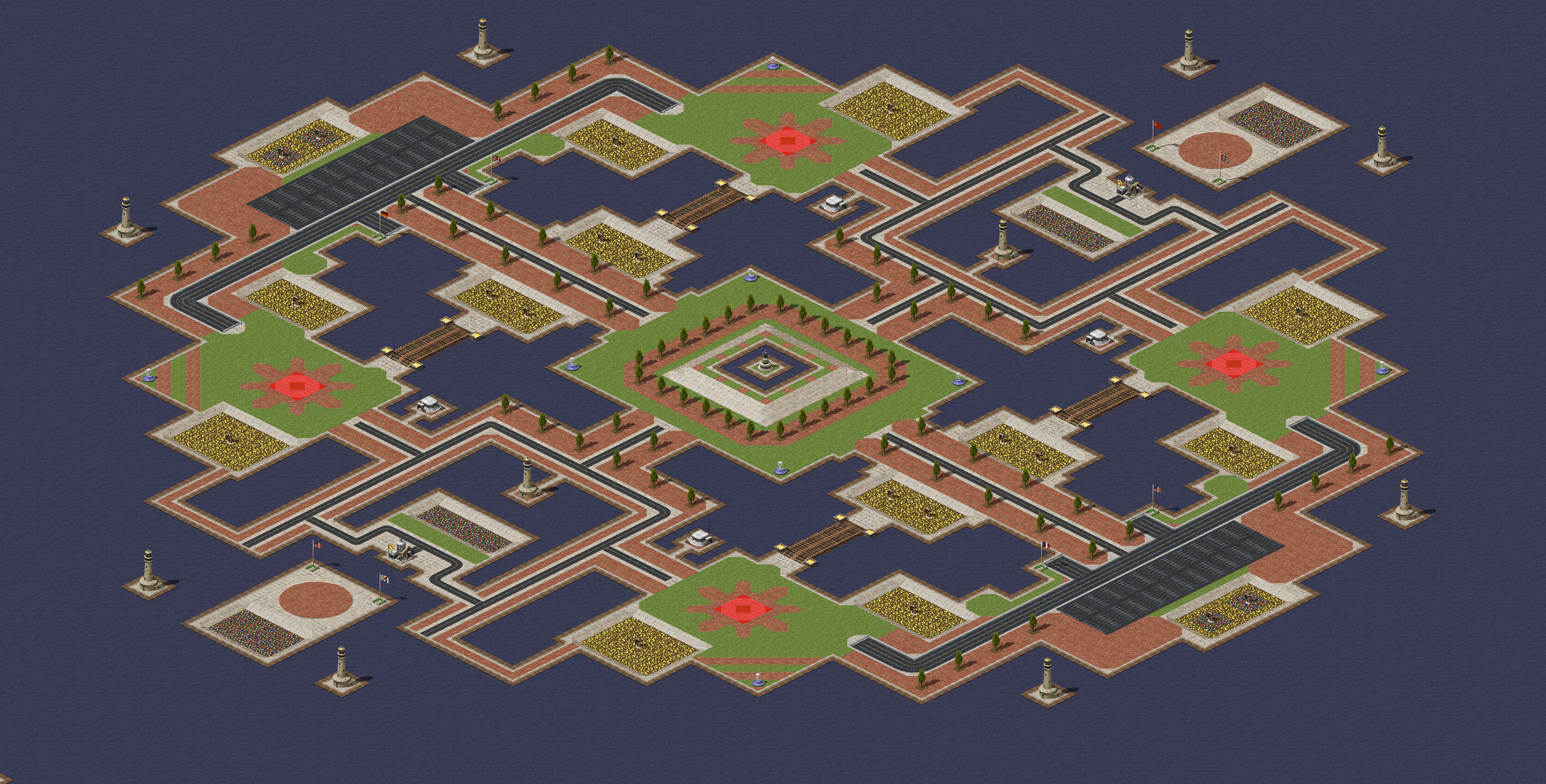 Rendered map: Party Madness