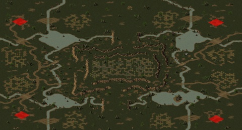 Rendered preview of River front