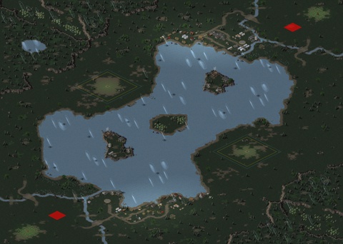 Rendered preview of Idyllic Lake