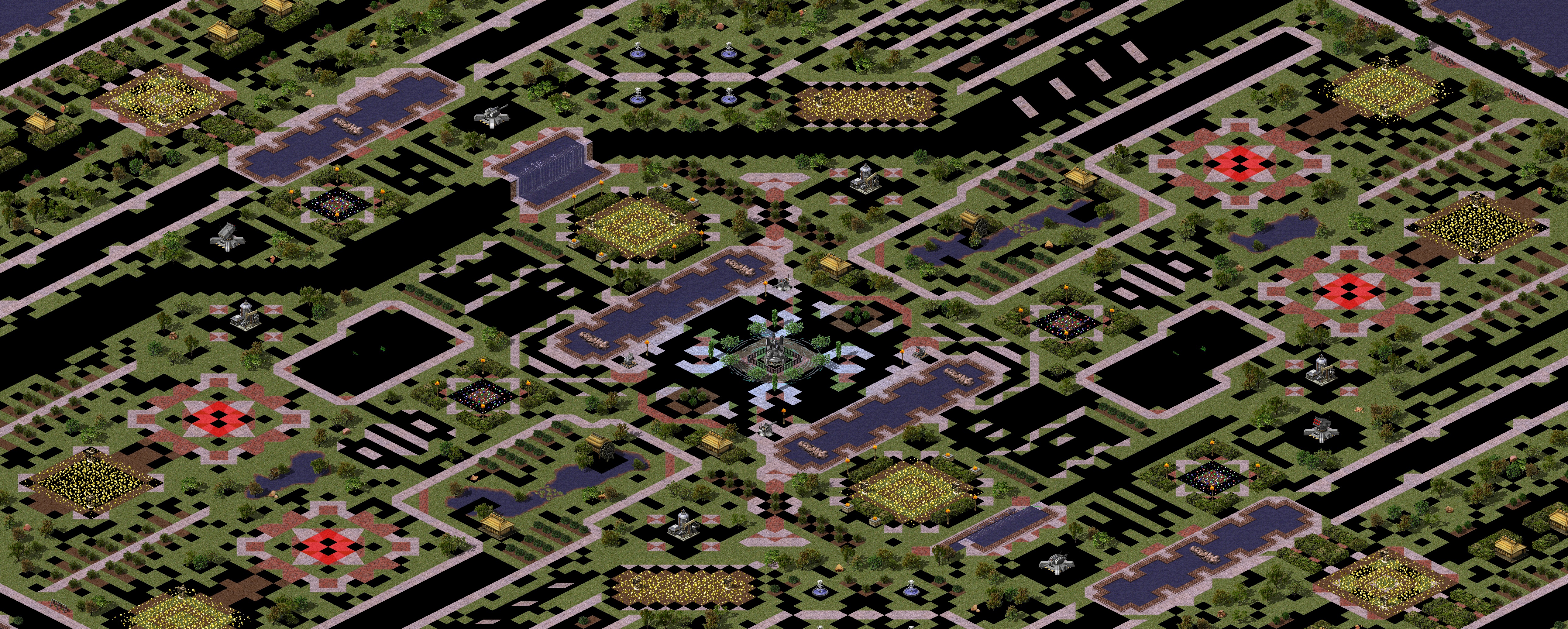 Rendered map: Floral Fury
