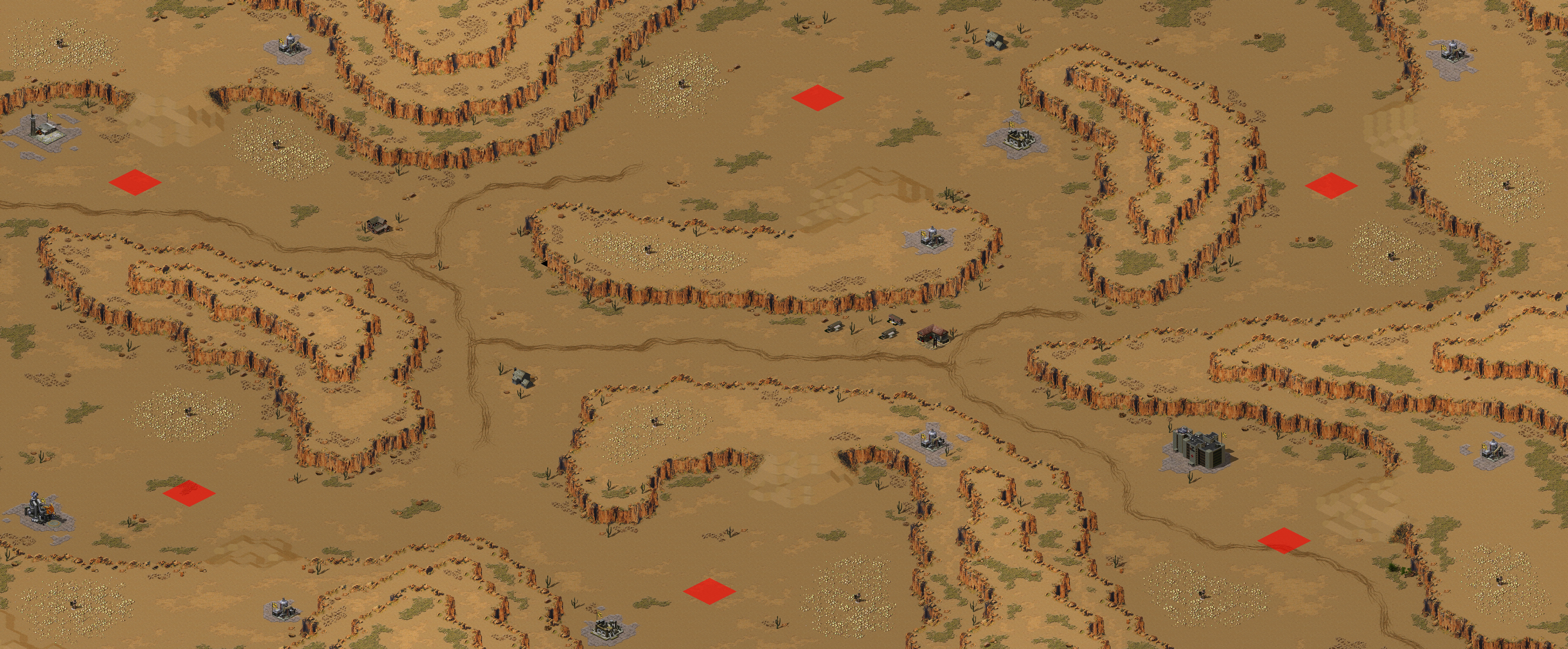 Rendered map: Sedona Pass