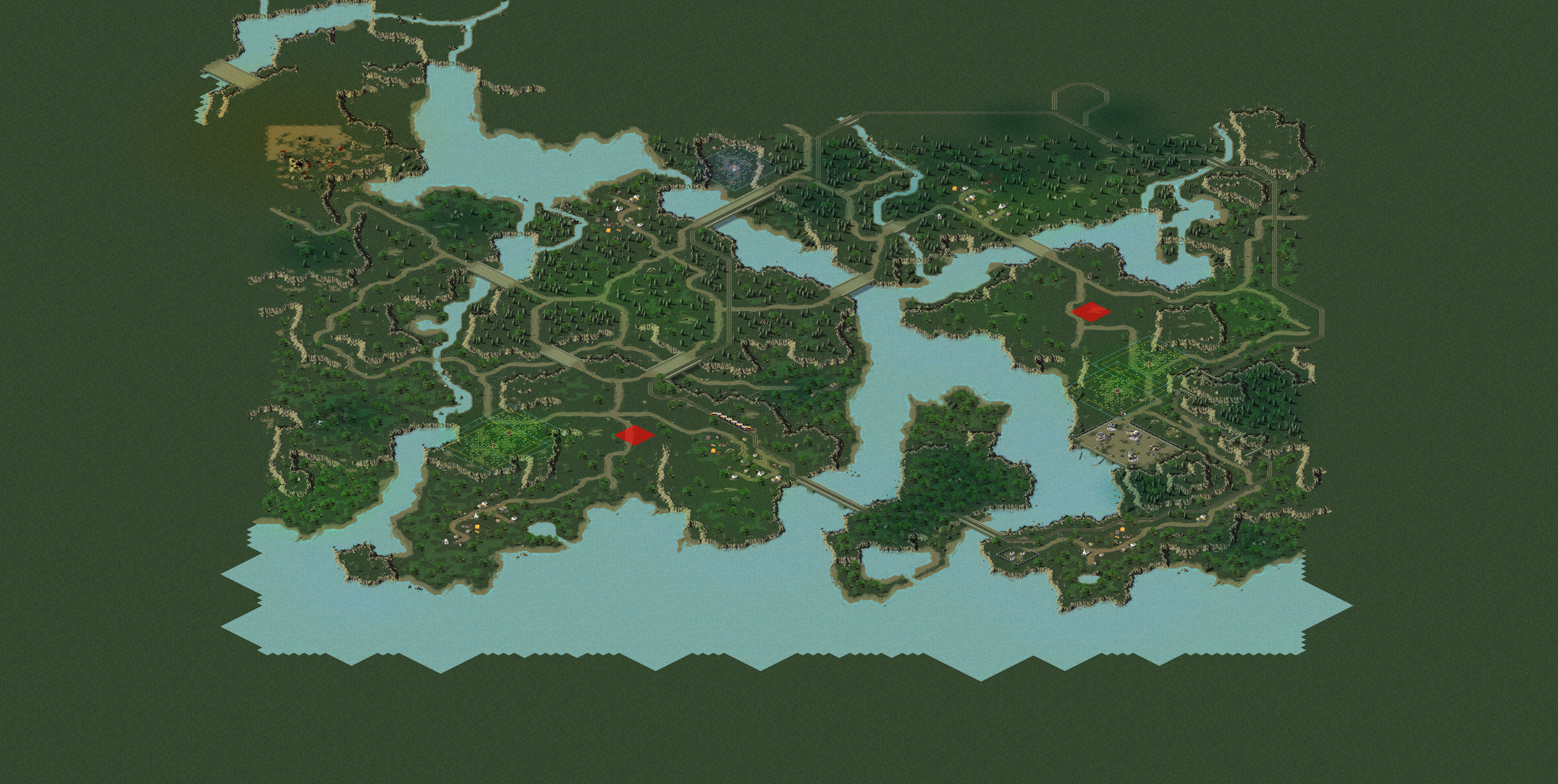 Rendered map: Coastal Path