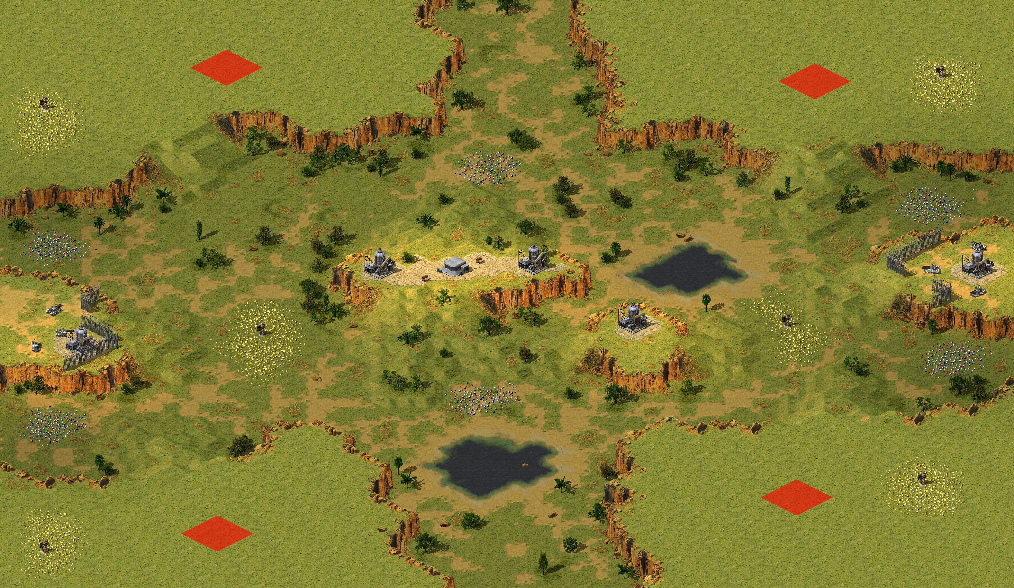 Rendered map: Mount Olympus revisited