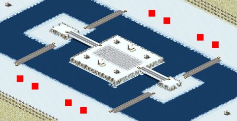 Rendered preview of Snow Domain 4v4