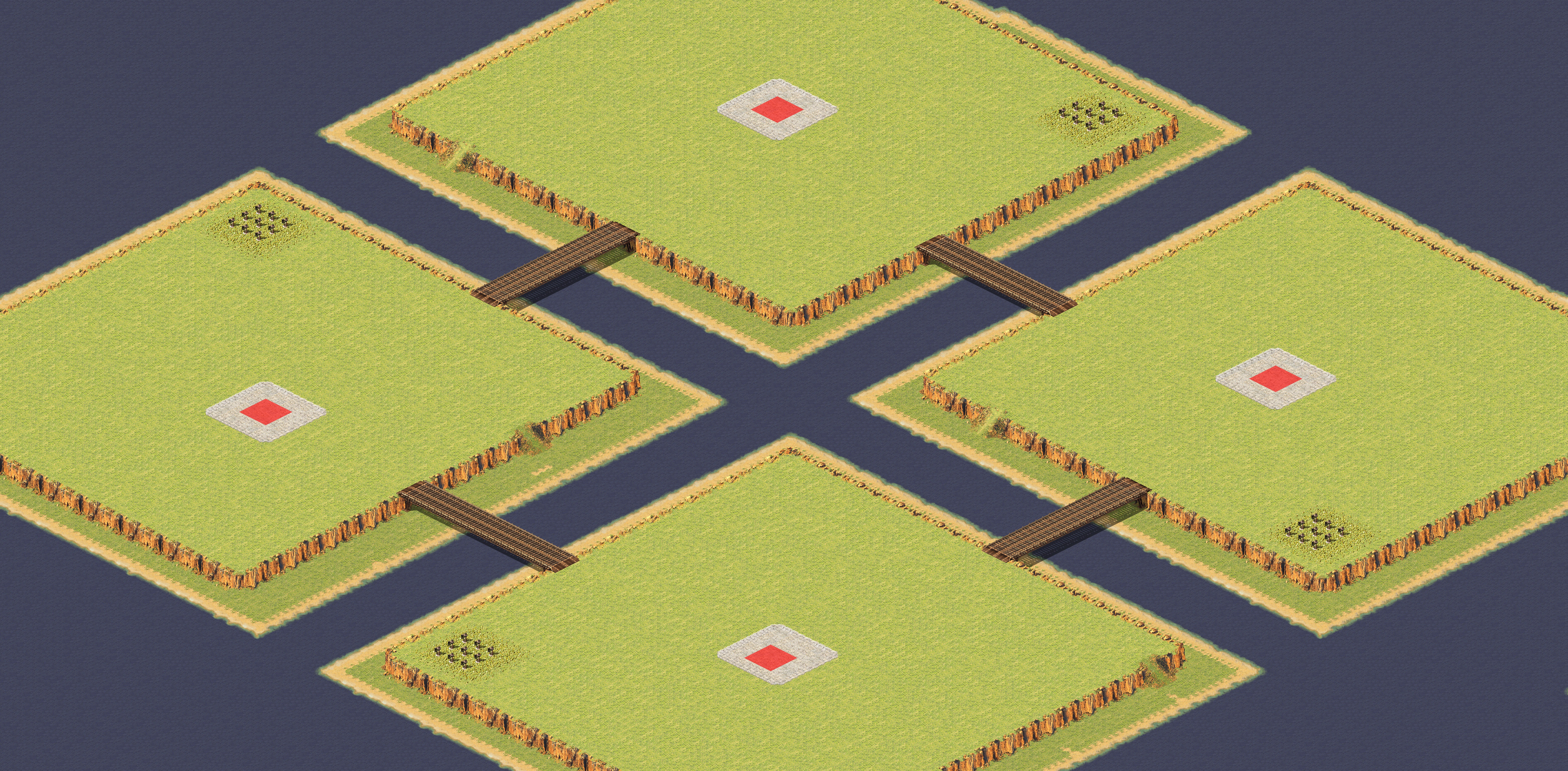 Rendered map: Single Tree Bridge