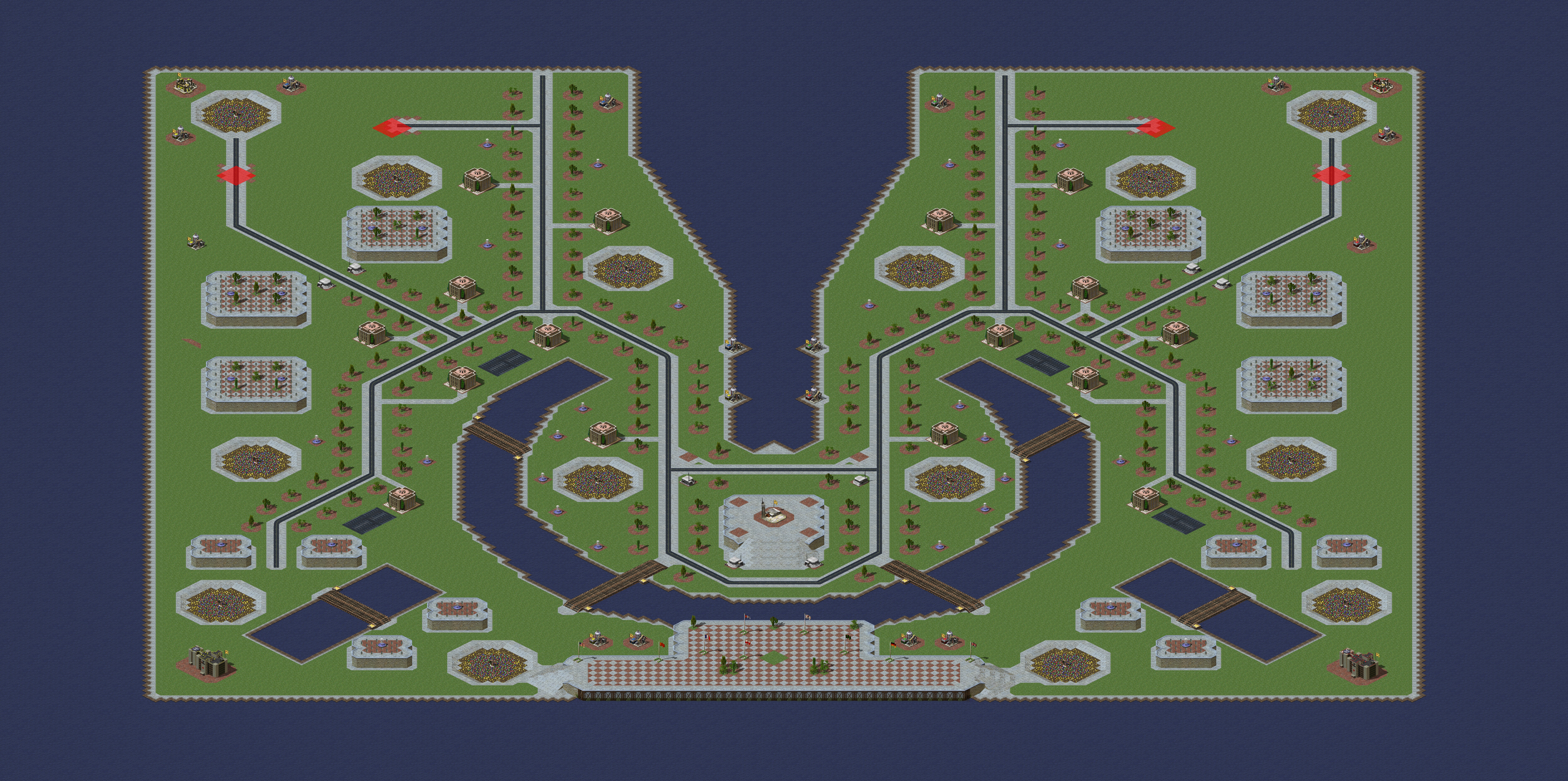 Rendered map: Great Encirclement