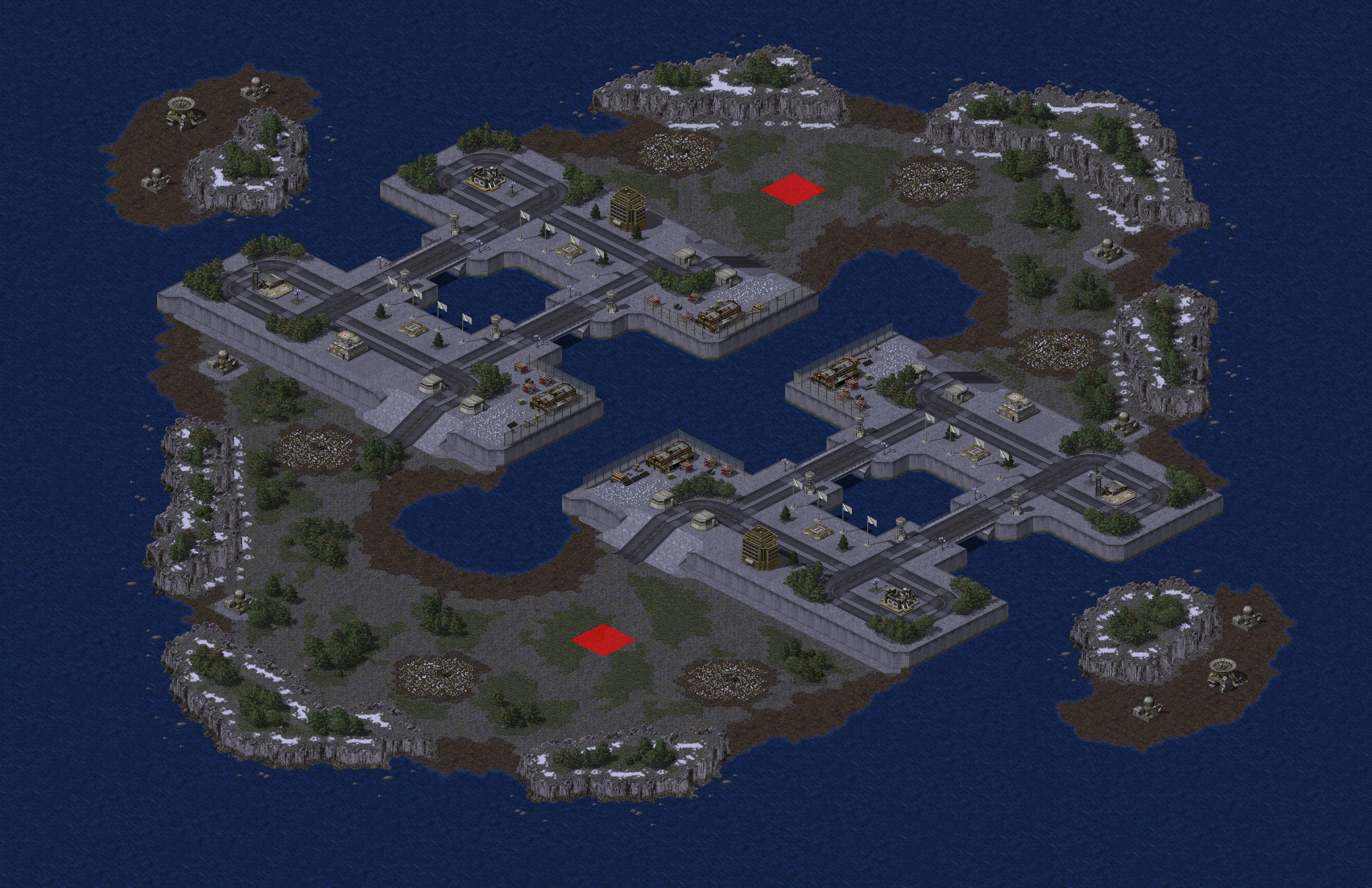 Rendered map: Mirror's Edge