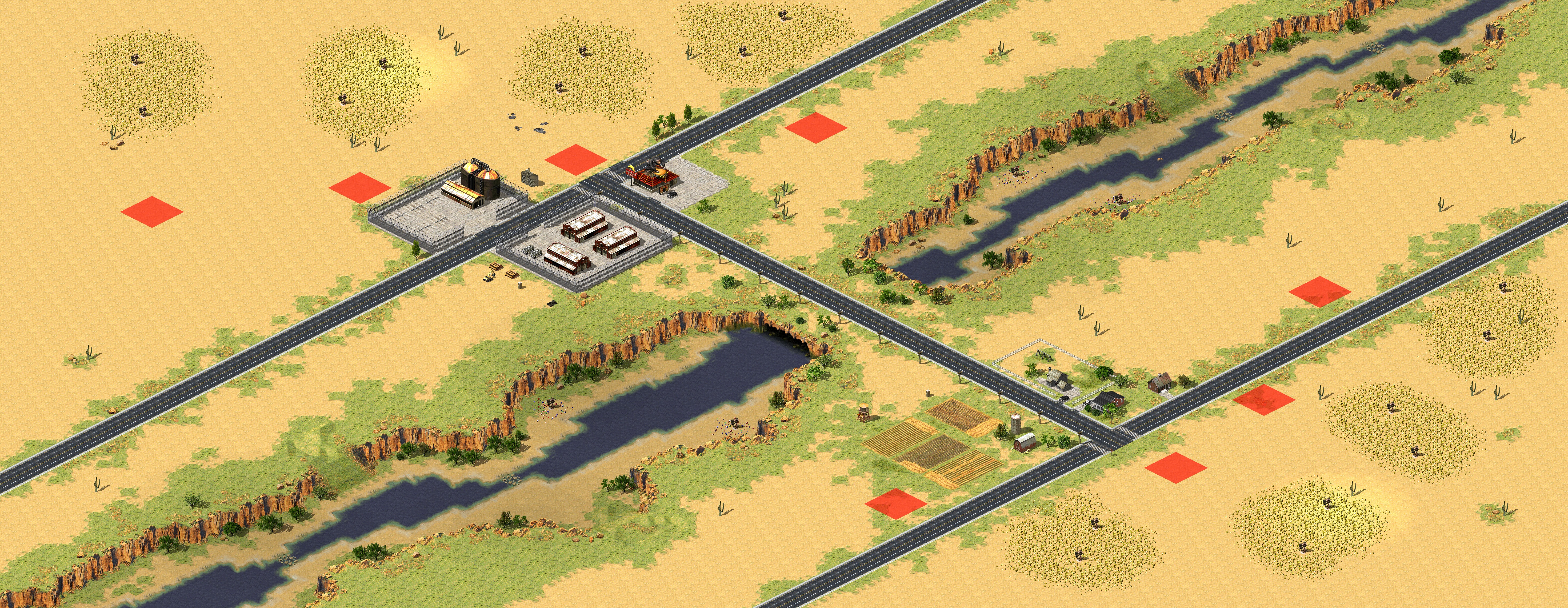 Rendered map: Country Swing 4v4