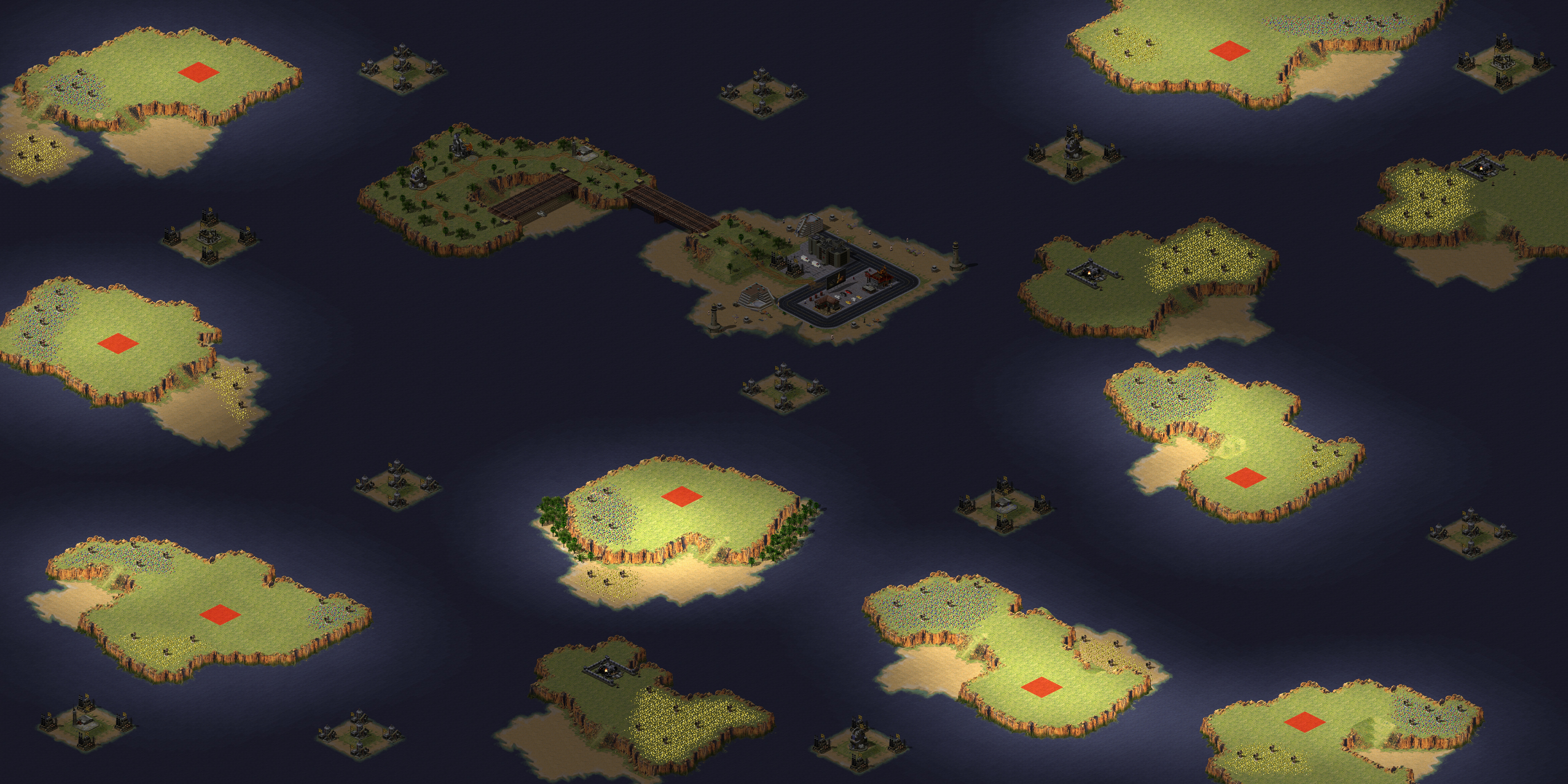 Rendered map: Isolation