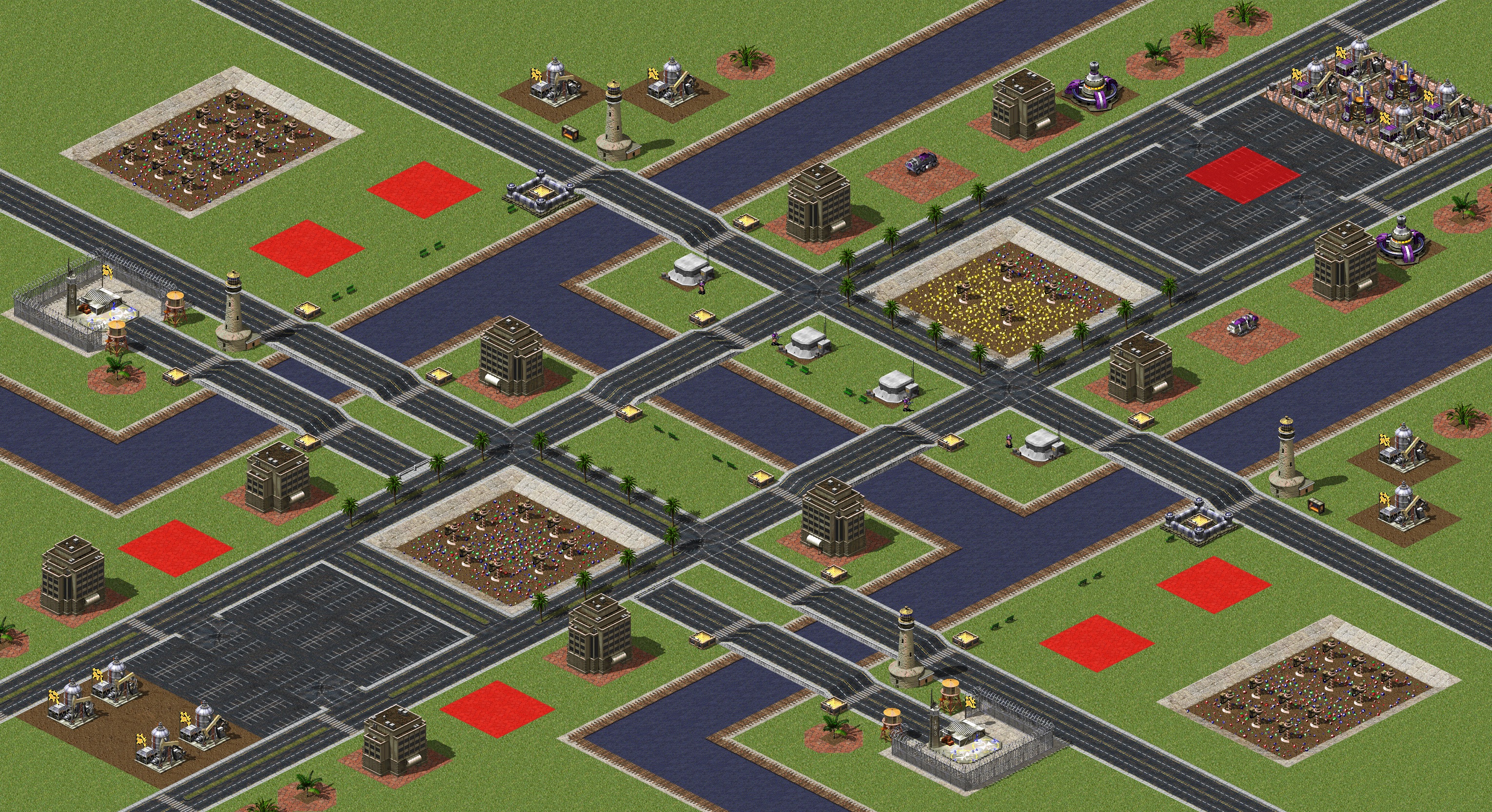 Rendered map: Canal