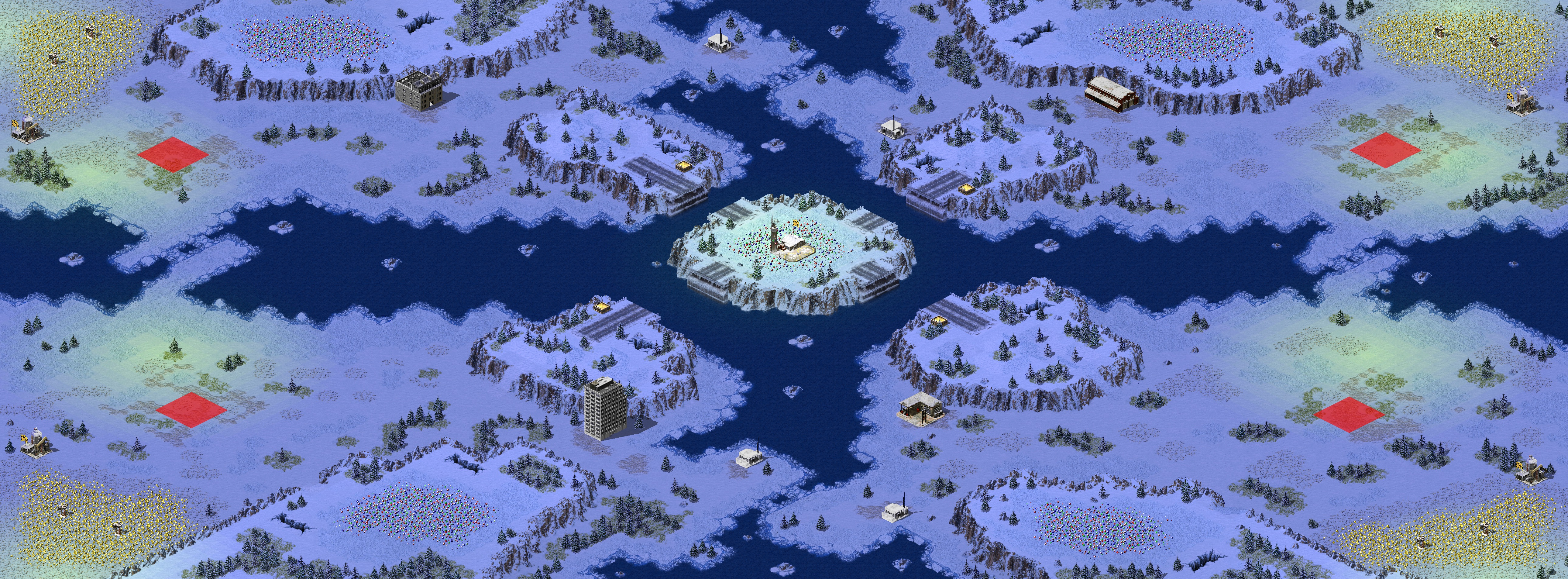 Rendered map: Snow Day
