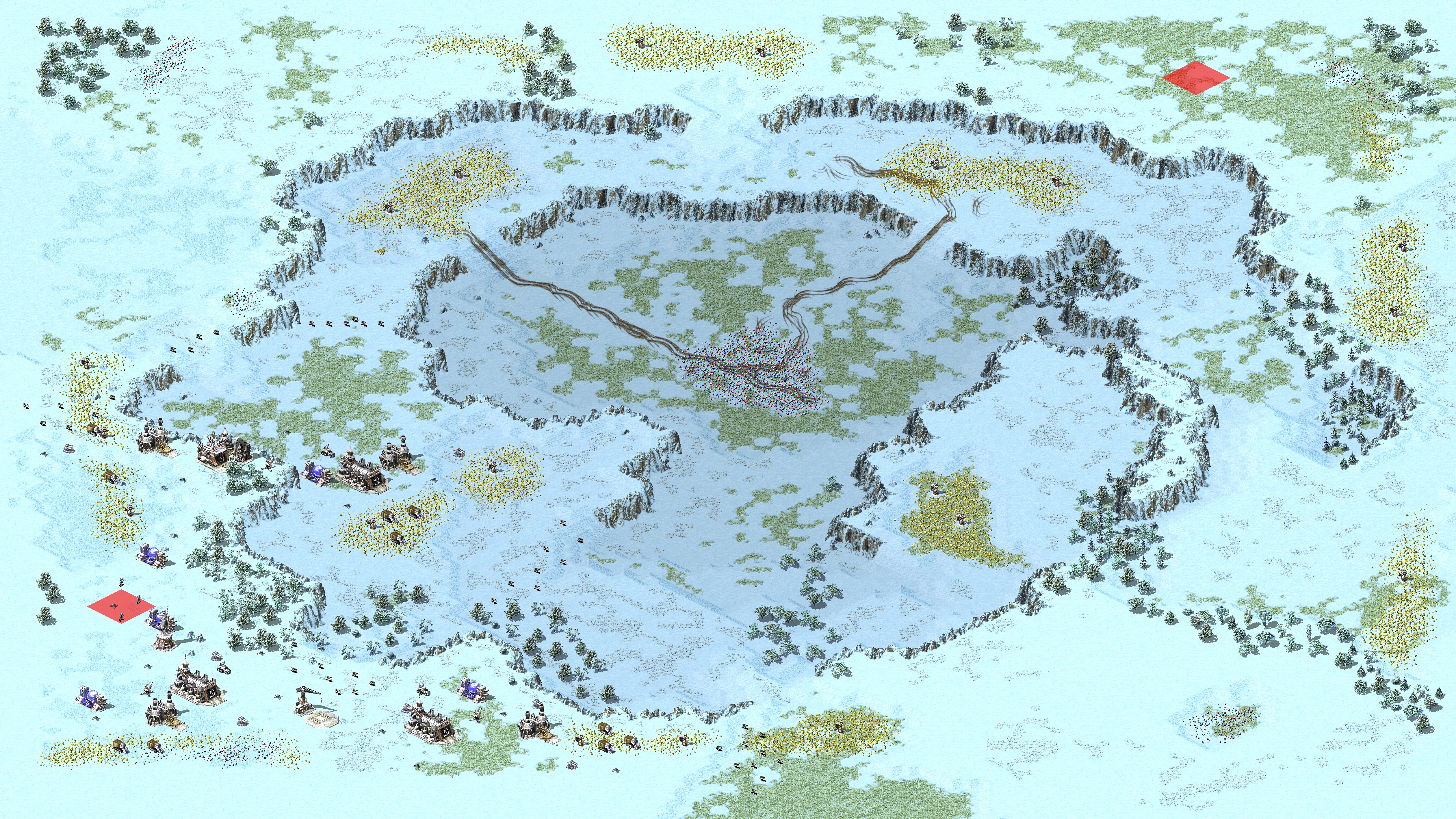 Rendered map: T18-团长考试图-B位置