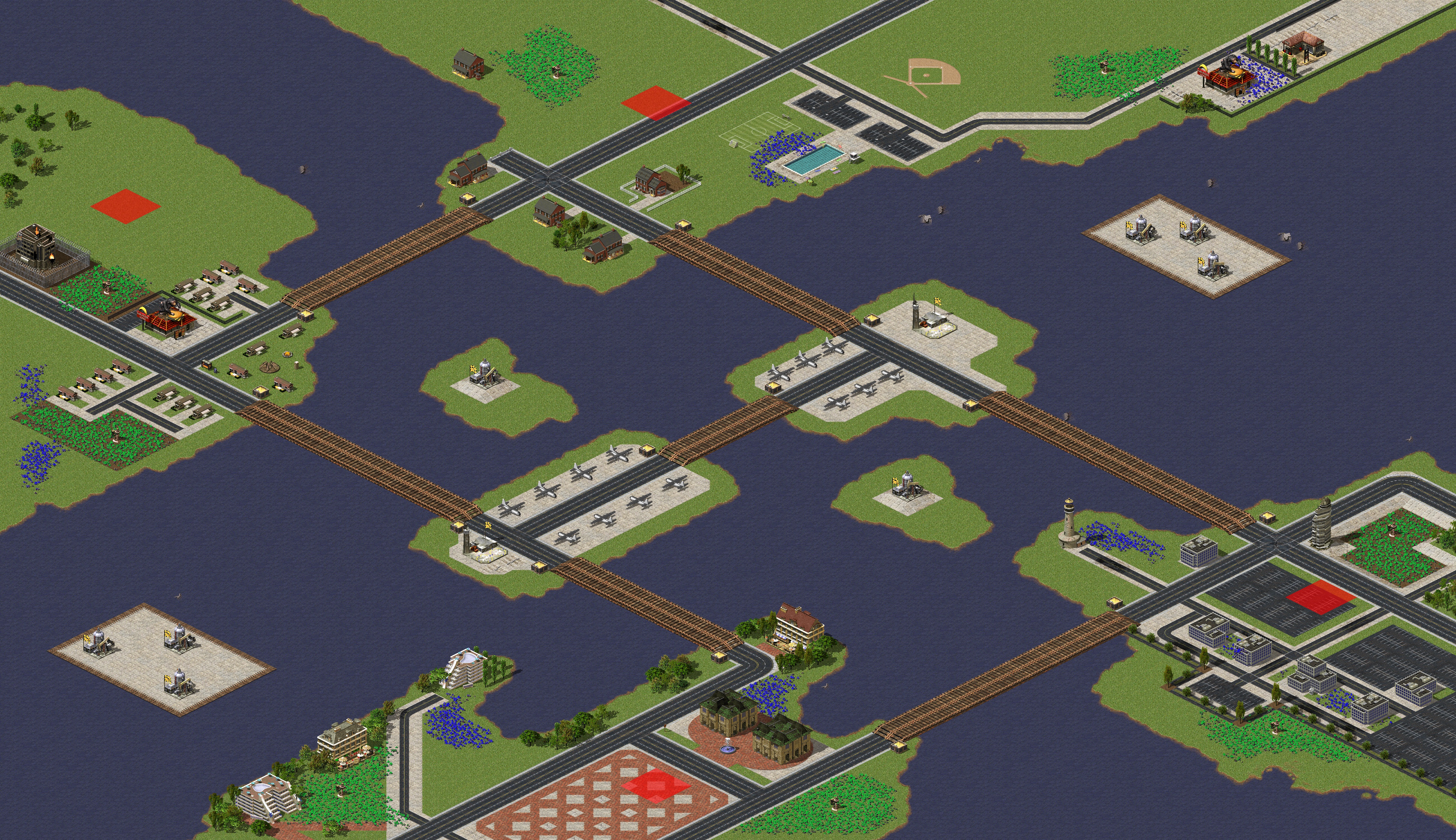 Rendered map: (4) Oceanside