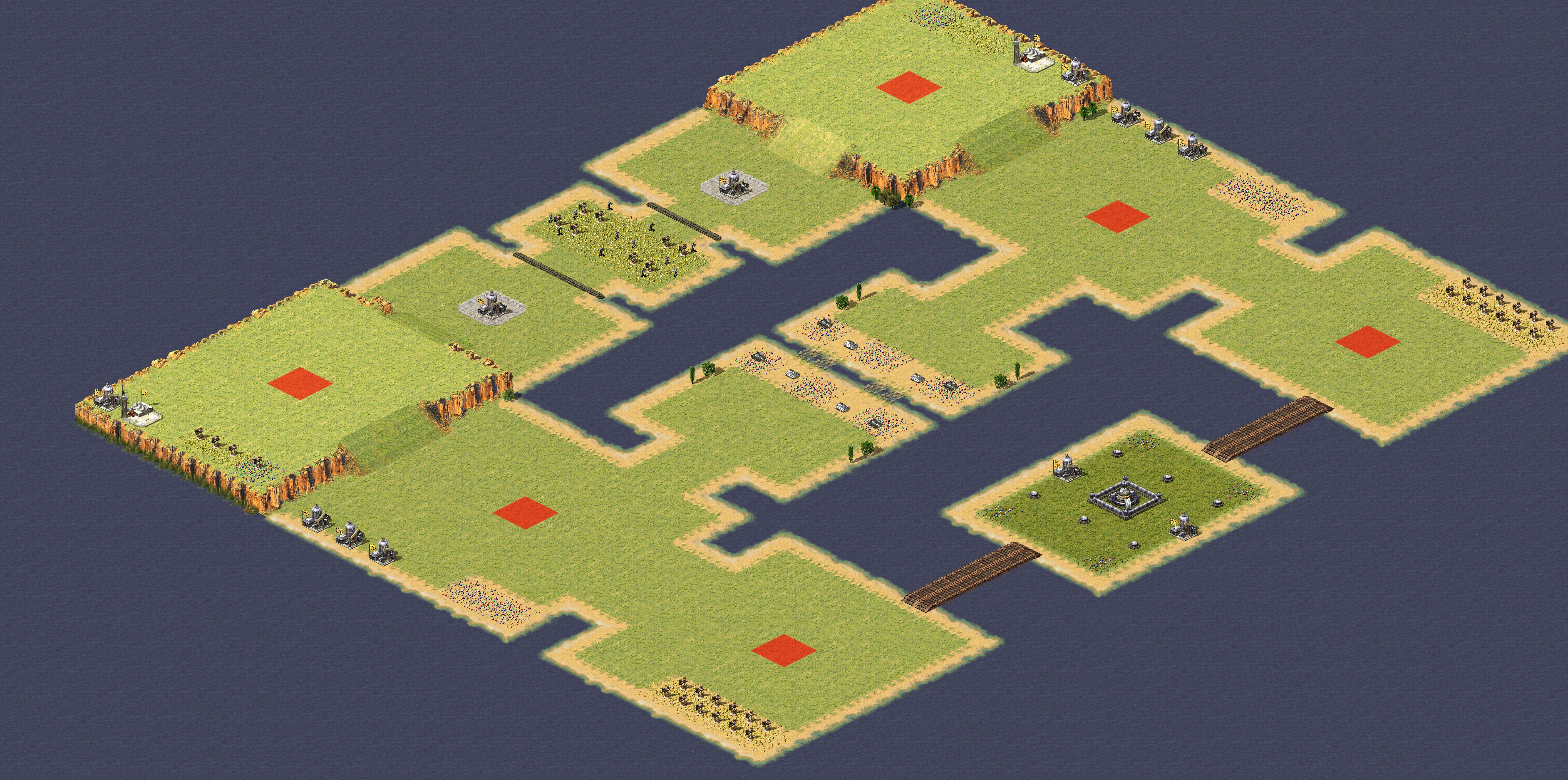 Rendered map: 3v3 Peaceful