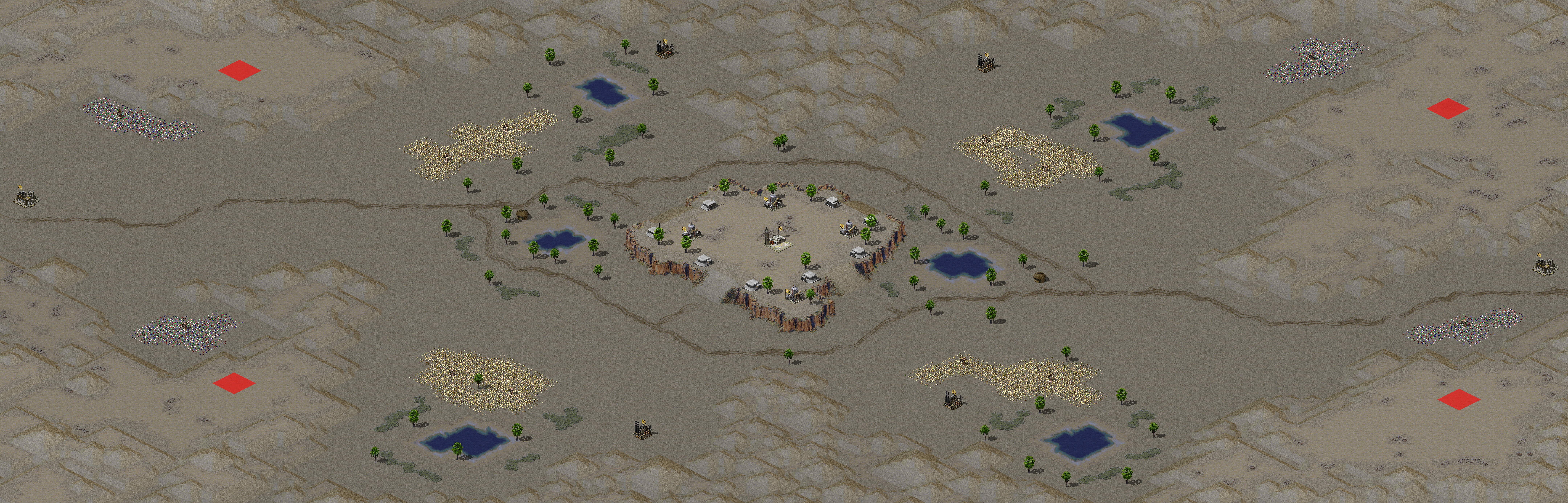 Rendered map: Eye of the Desert