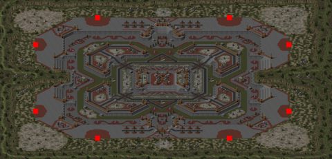 Rendered preview of Central Quad