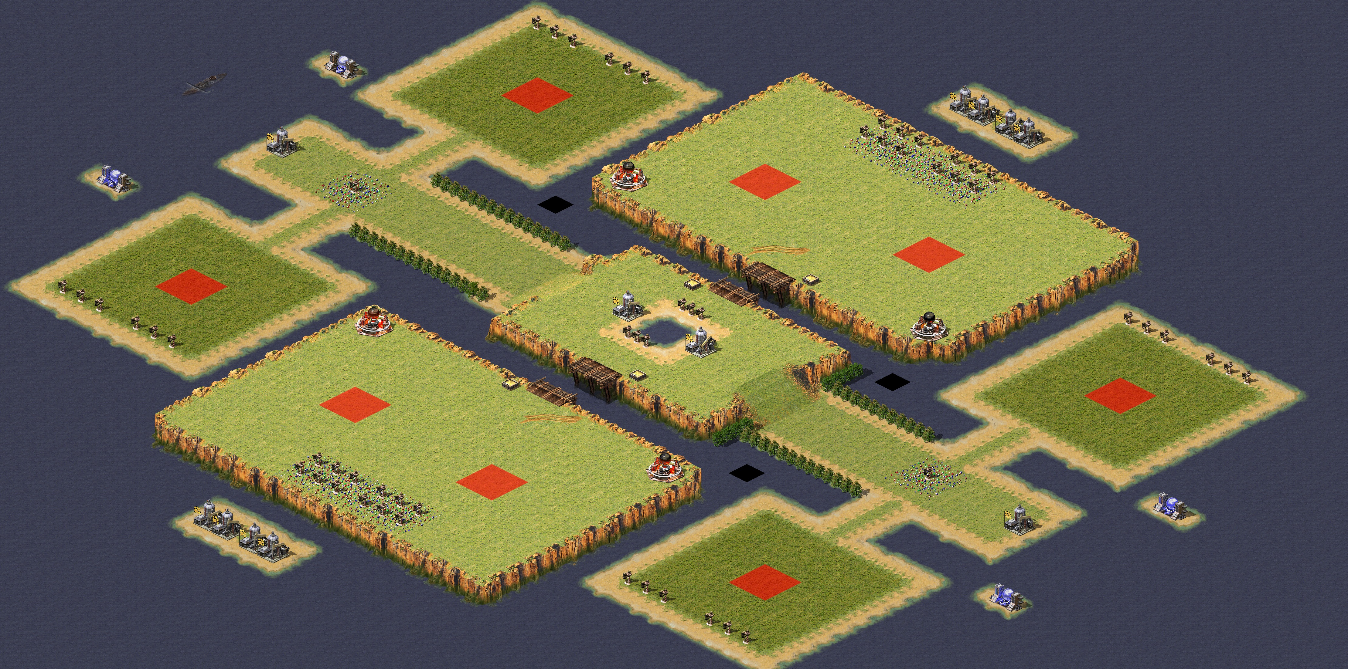 Rendered map: 4v4 Iron Curtain Speech