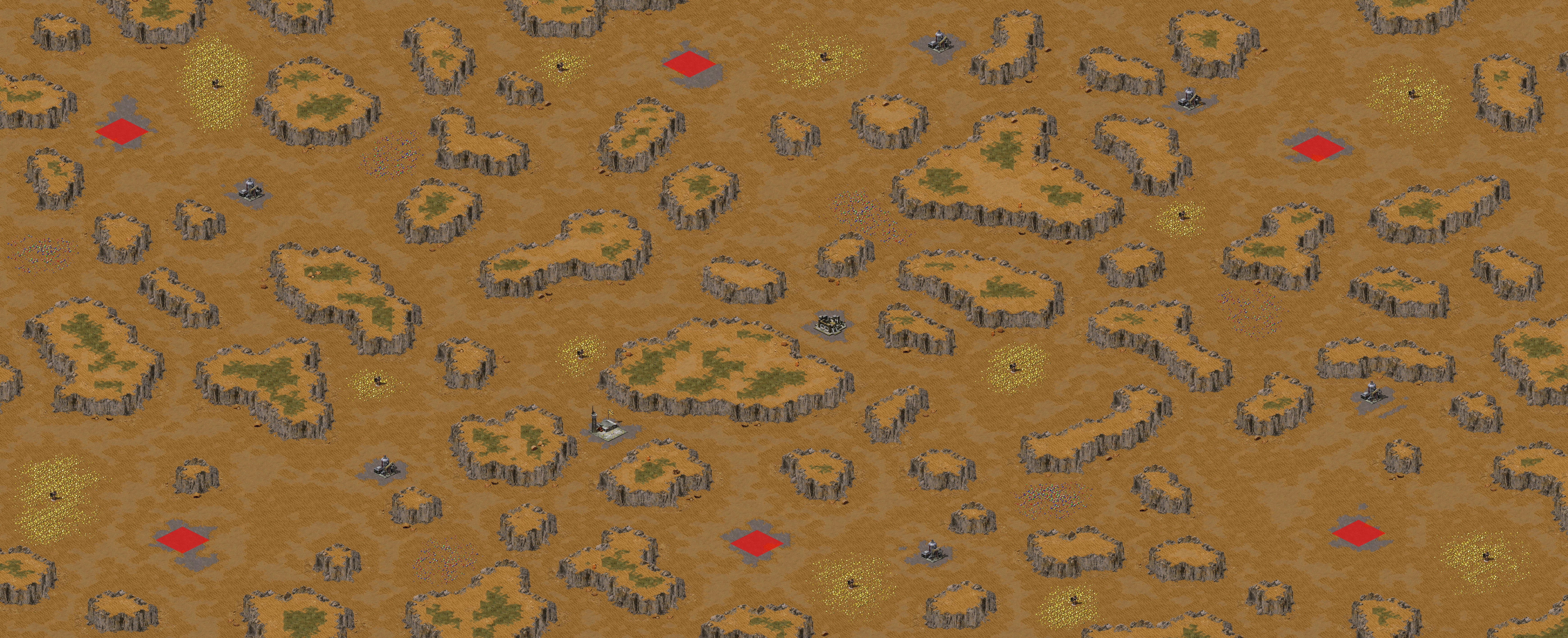 Rendered map: Monument Valley