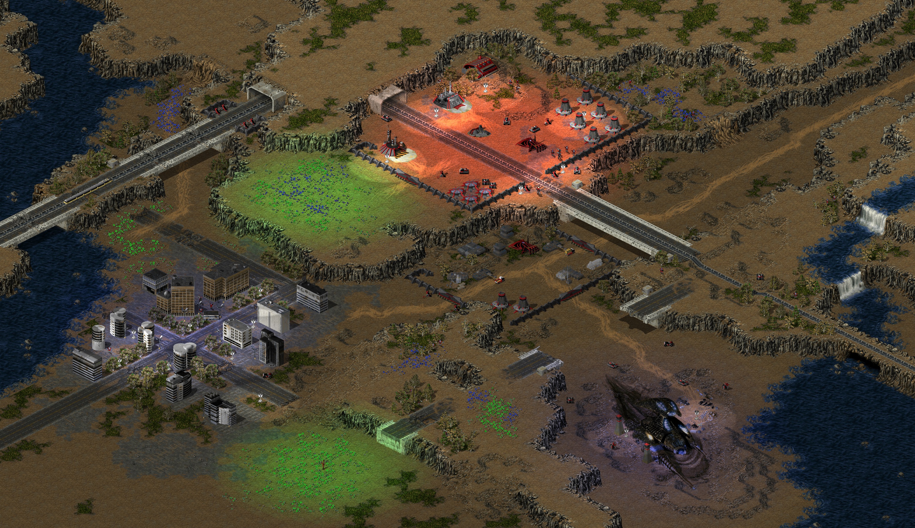 Rendered map: GDI 03A - Secure Crash Site