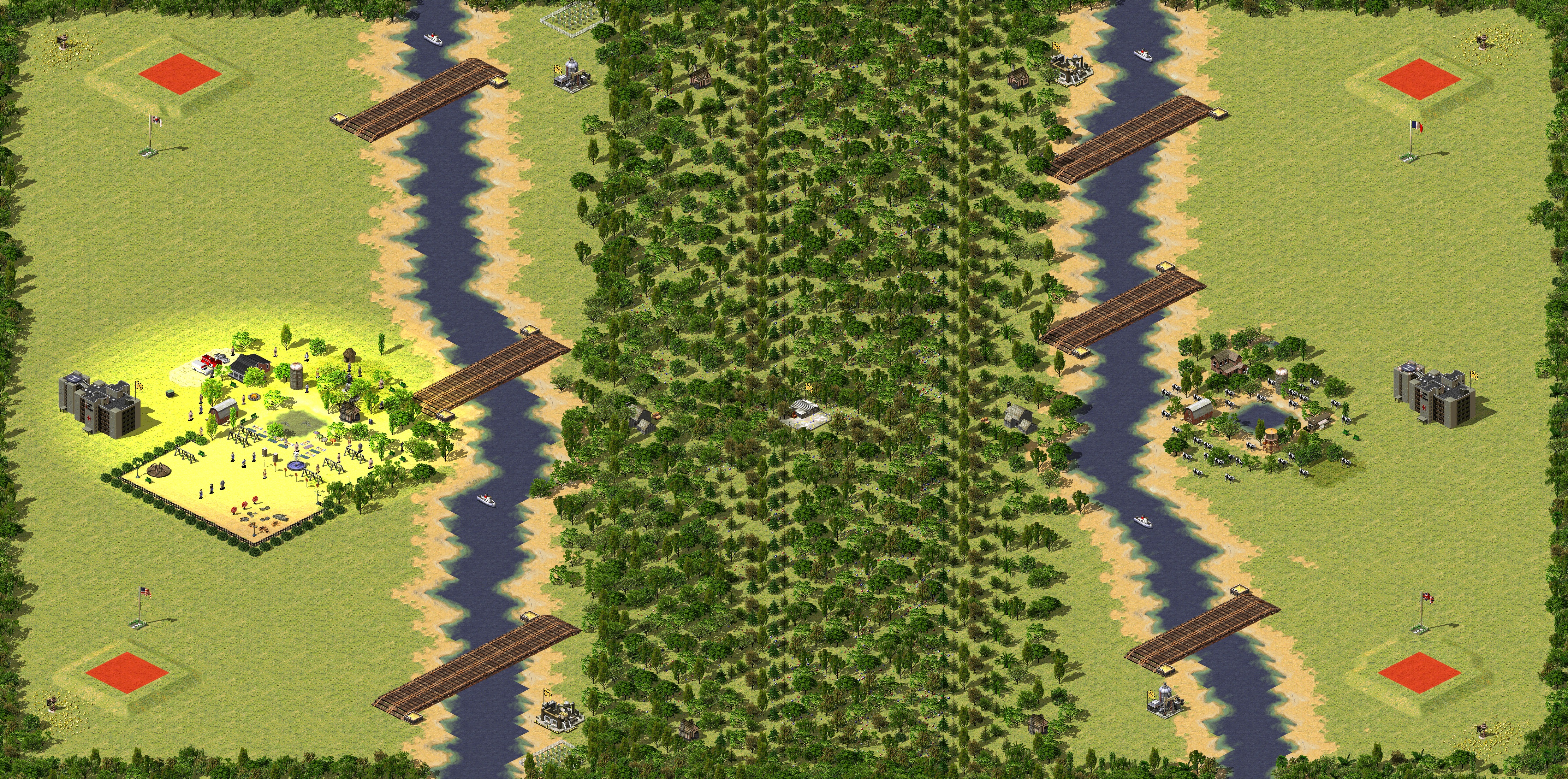 Rendered map: [4] Heather's Forest
