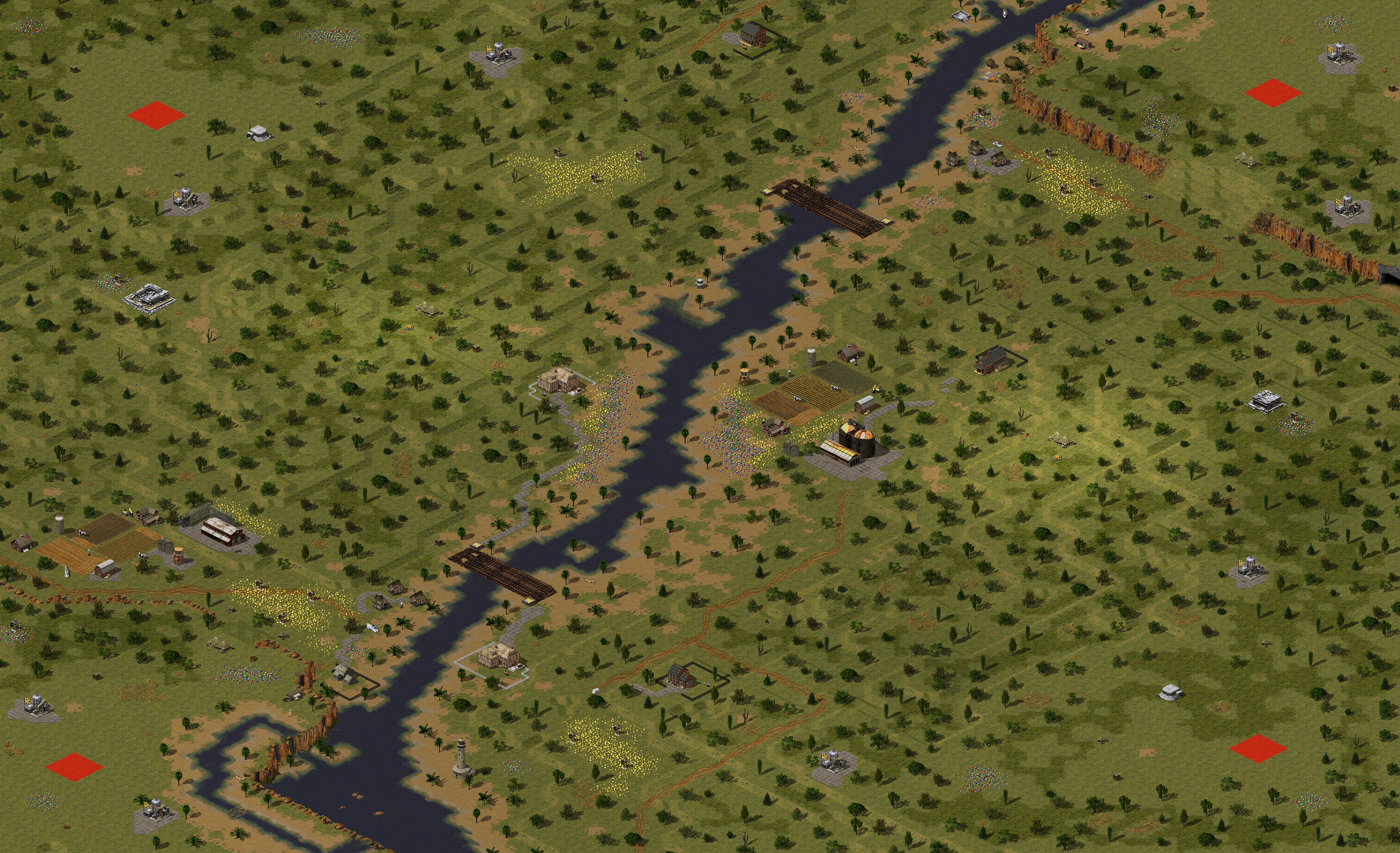 Rendered map: Middle of Nowhere