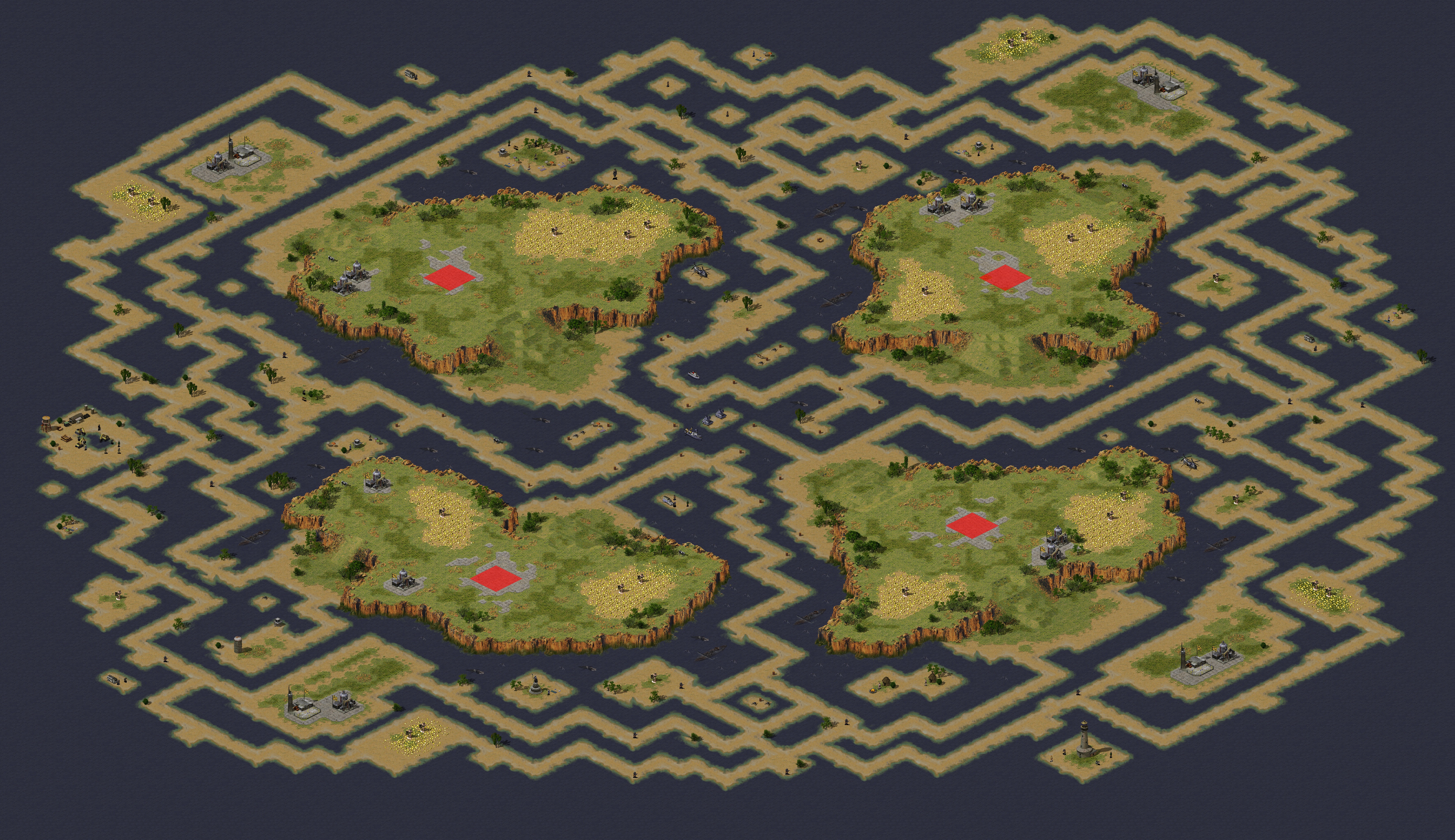 Rendered map: strangeways