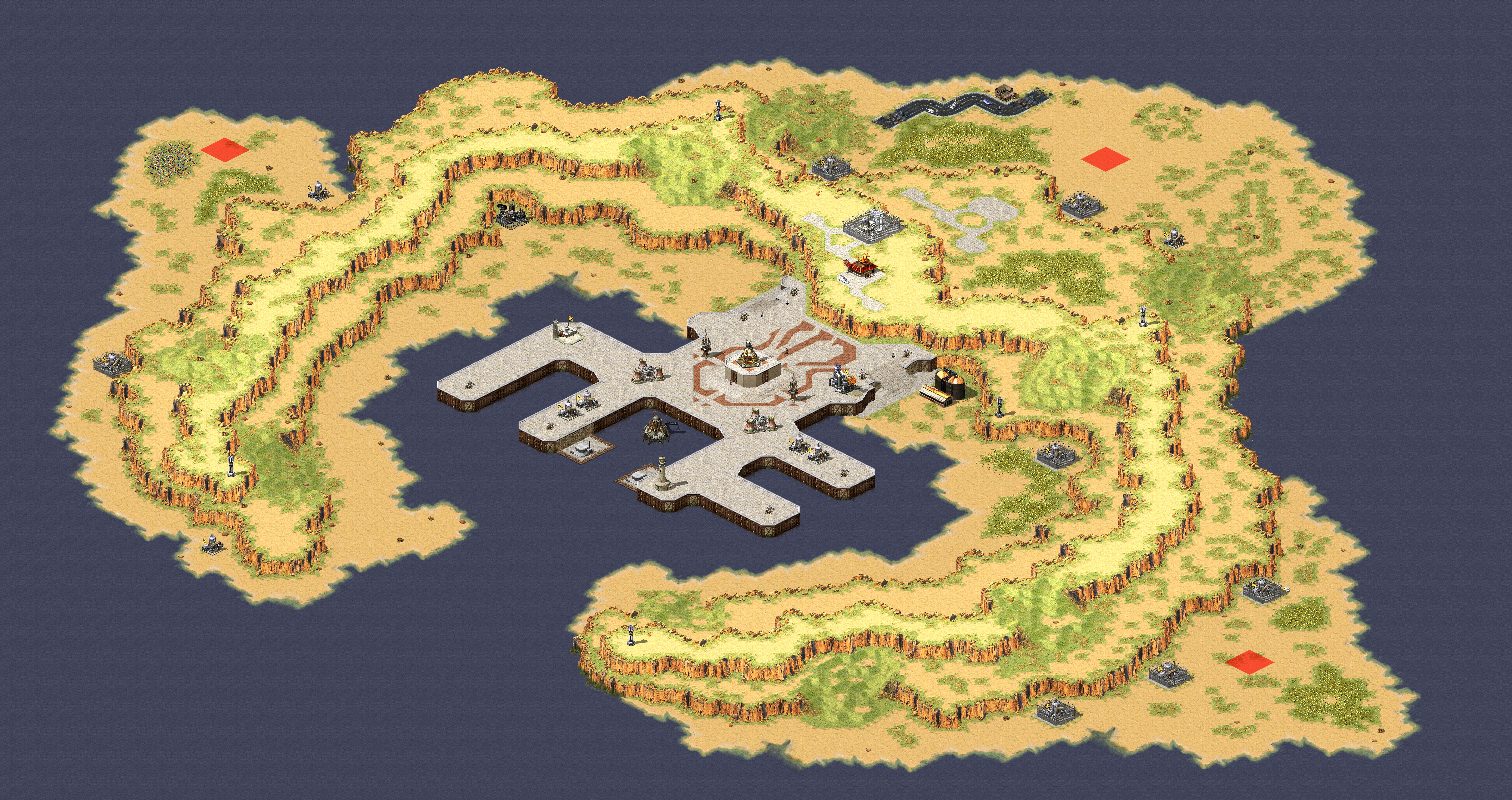 Rendered map: Return to Yuri