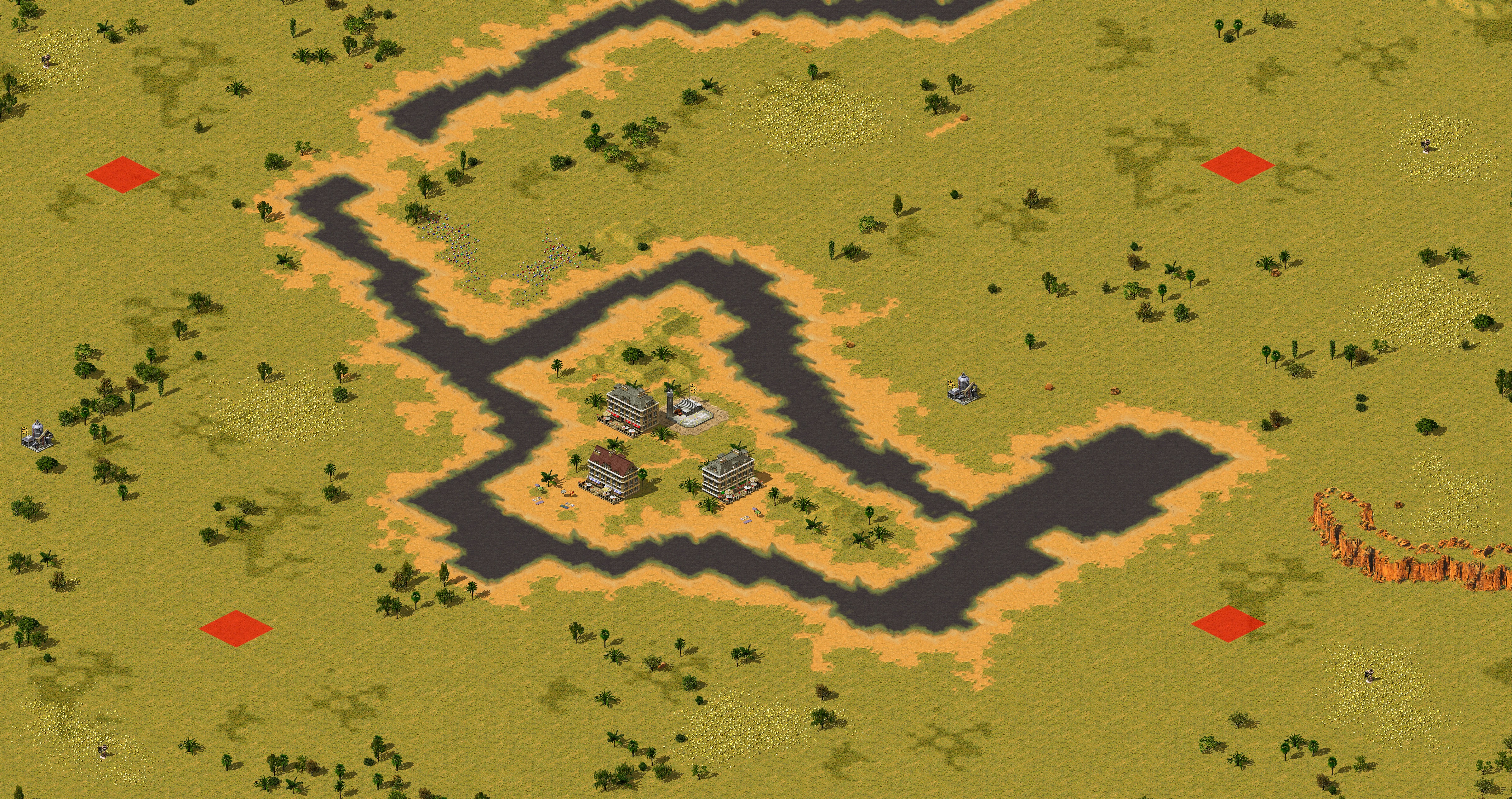 Rendered map: Campaign 4 Map 1