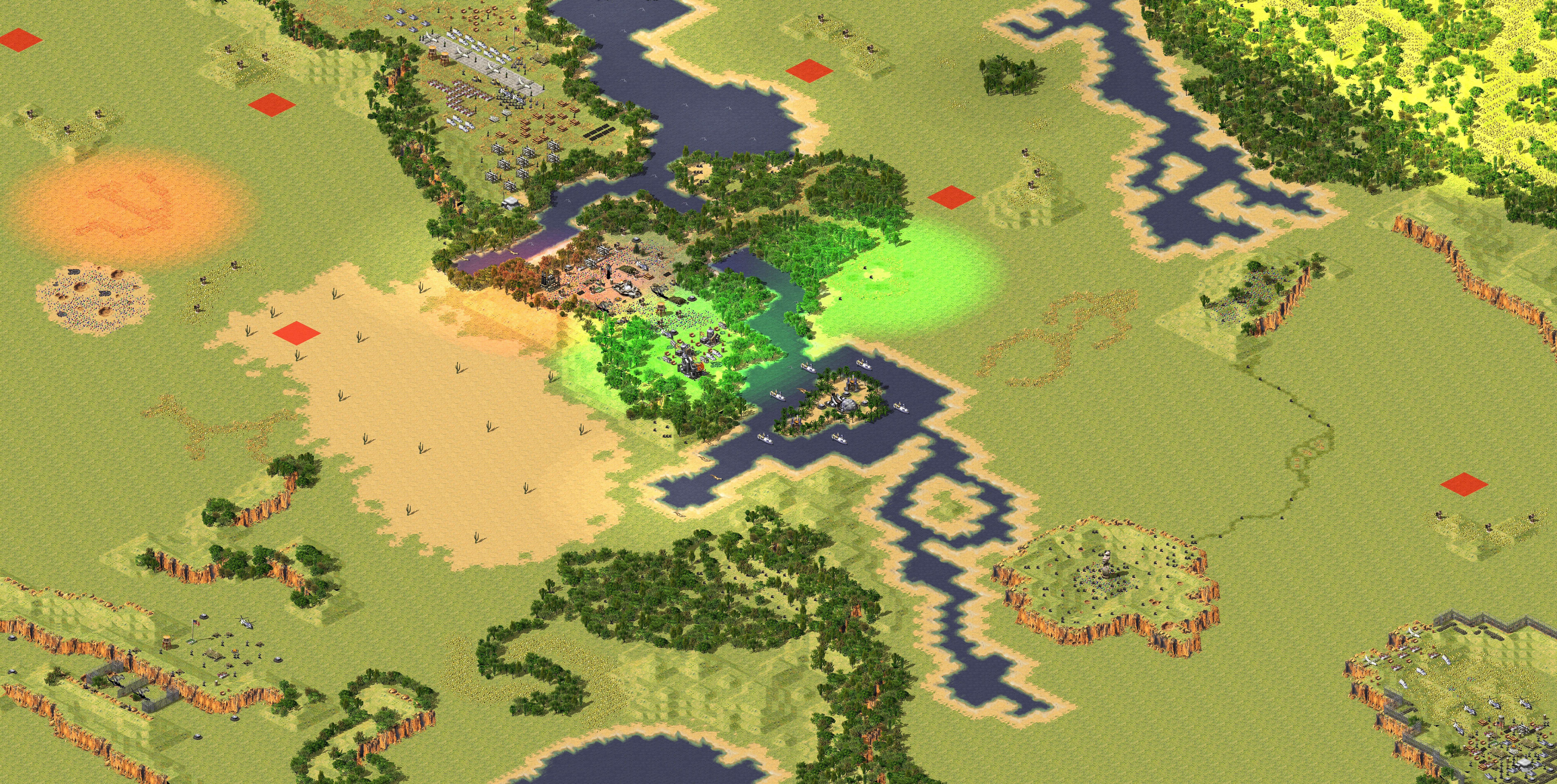 Rendered map: Darwinia